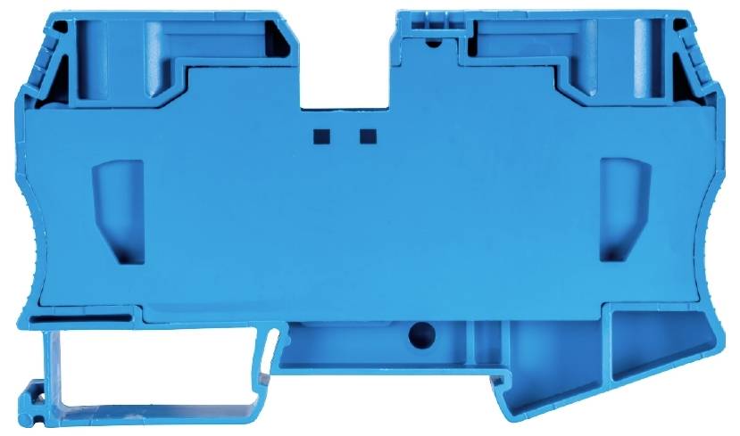 Wieland Electric 56.735.0053.6 Borne de passage raccordement à ressort bleu 10 pc(s)