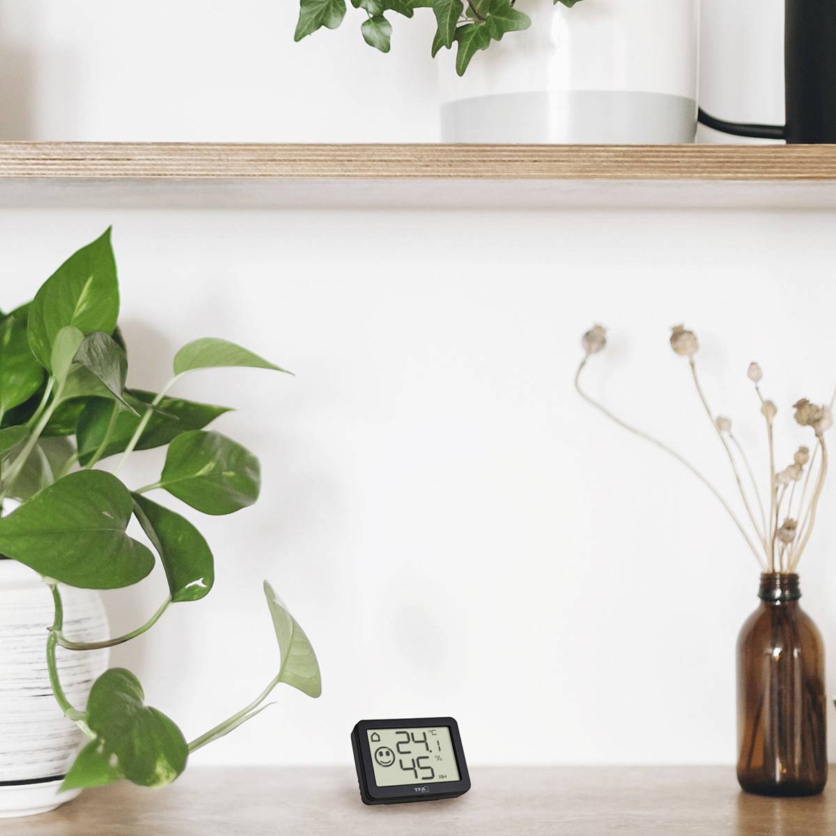 TFA Dostmann Thermo-hygromètre noir 95.2020.01