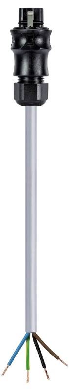 Wieland Electric 96.442.2084.1 Câble de raccordement noir