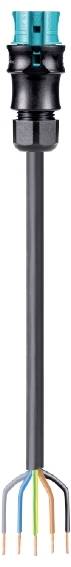 Un outil d'électricien avec une poignée noire et des embouts de fils isolés, utilisé pour dénuder et connecter des câbles.