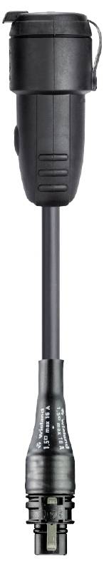 Wieland Electric 99.719.0000.7 Câble de raccordement noir