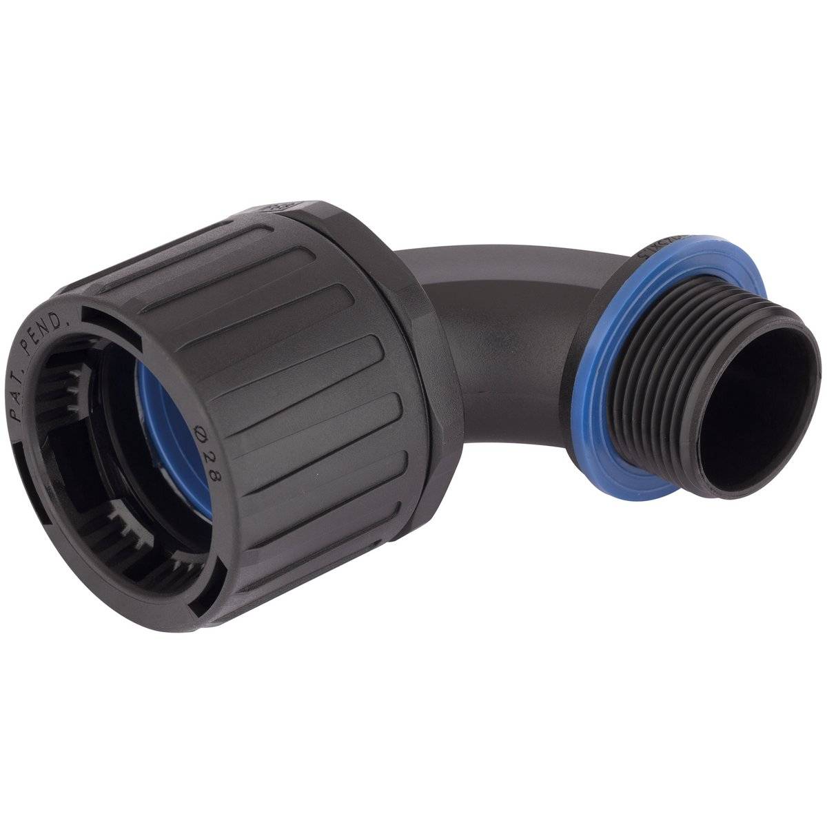 LAPP 55507304 SILVYN® FPAX 90° M25X1.5 / 28 BK Raccord de tuyau 10 pc(s)