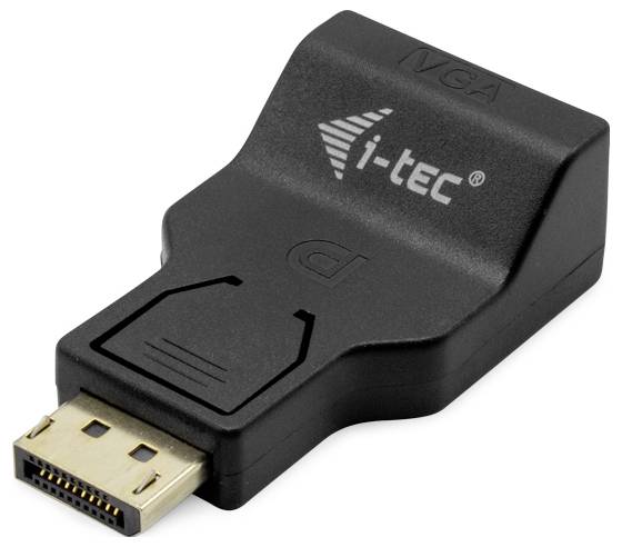 i-tec DP2VGAADA Adaptateur [1x DisplayPort mâle - 1x VGA femelle]