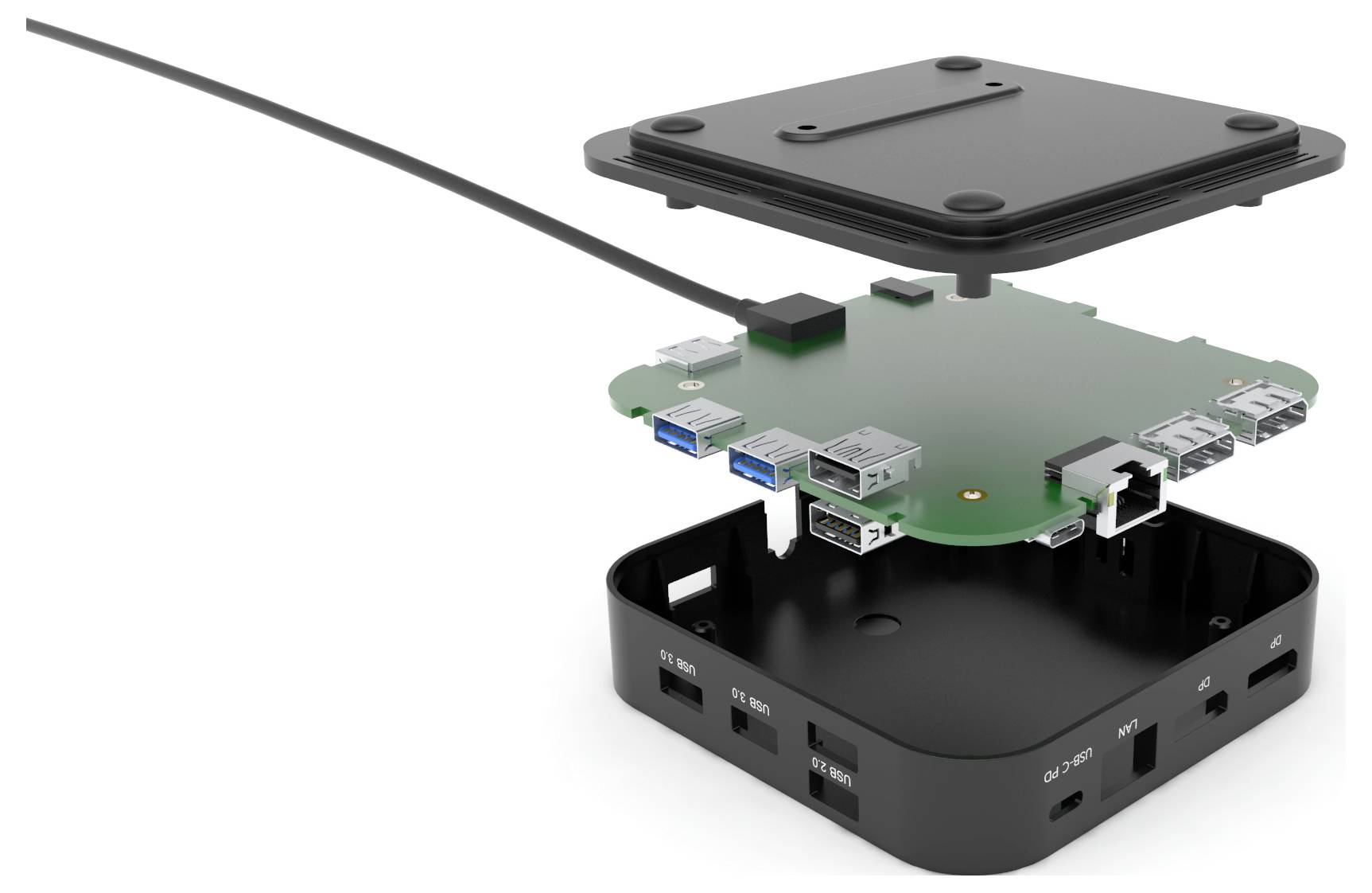 i-tec Station d'accueil USB-C® I-TEC USB-C Dual Display Docking Station