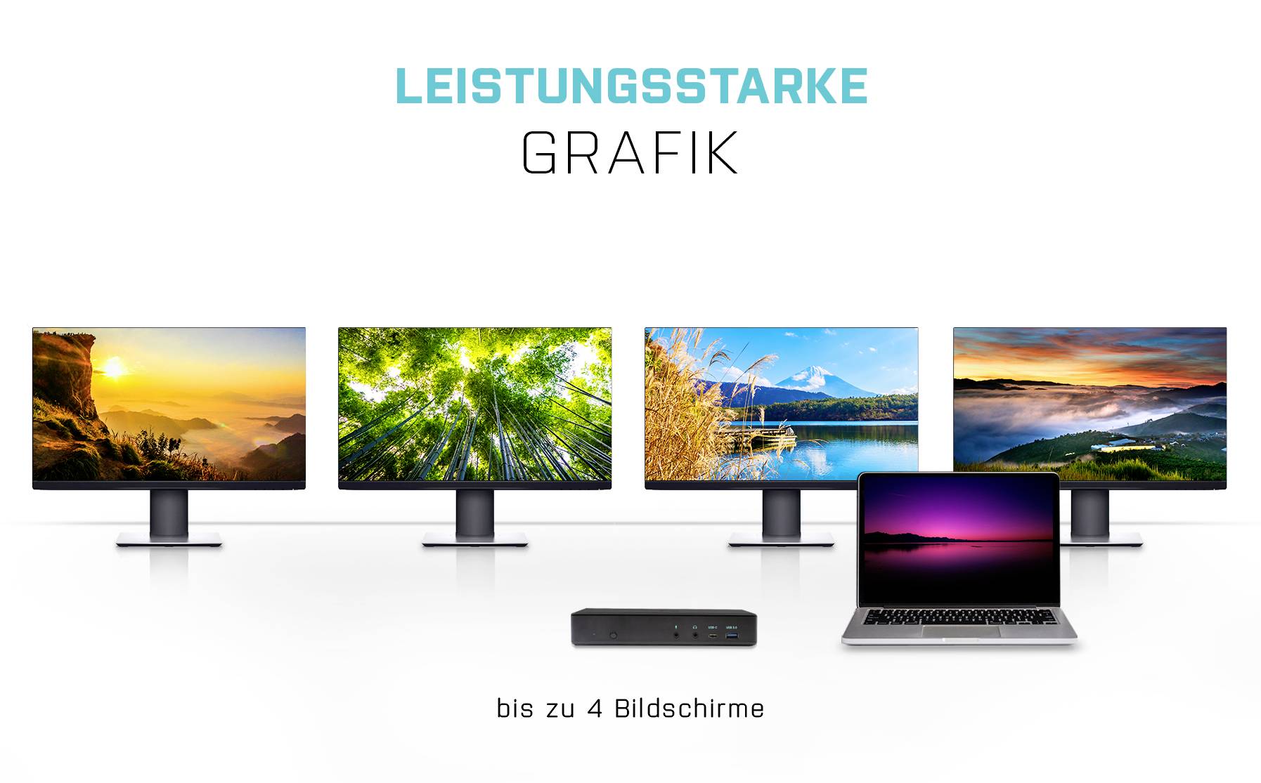 i-tec Station d'accueil USB-C® I-TEC USB-C Quattro Docking Station 85W