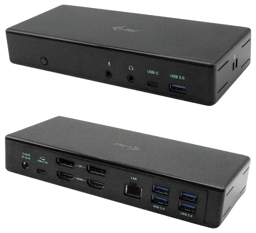 i-tec Station d'accueil USB-C® I-TEC USB-C Quattro Docking Station 85W