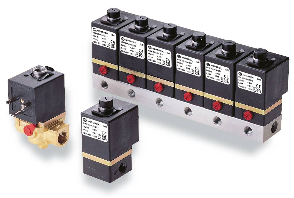 IMI NORGREN Électrovanne V04A386L-B123A G 1/8 1 pc(s)