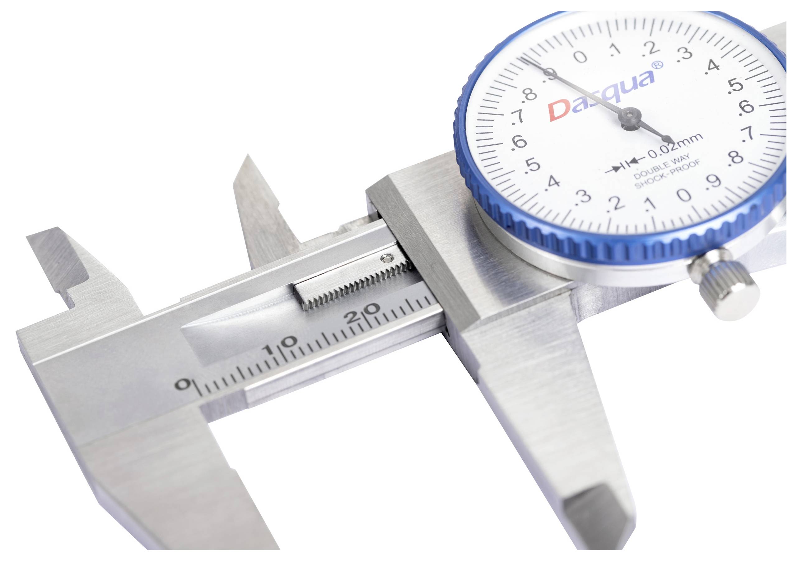 Dasqua DIN EN 862 1350-5005 Pied à coulisse pour horlogerie 150 mm