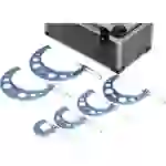 Dasqua 4111-8215 Set de micromètres avec mesure de contrôle 0 - 150 mm DIN 863 Dasqua 4111-8215 Set de micromètres avec mesure de contrôle 0 - 150 mm DIN 863