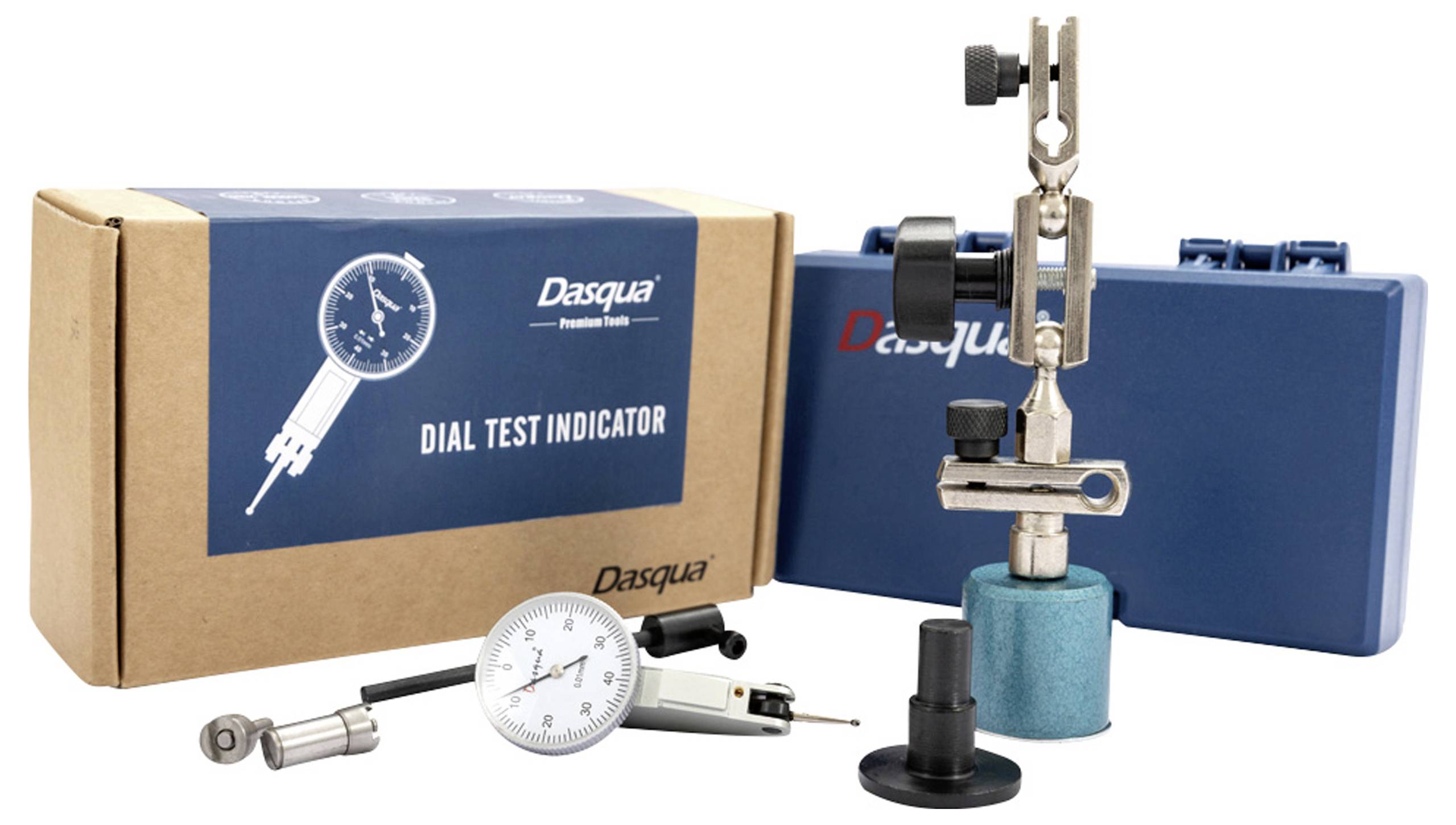 Dasqua 5221-1000 Indicateur de test avec mesure de contrôle 32 mm