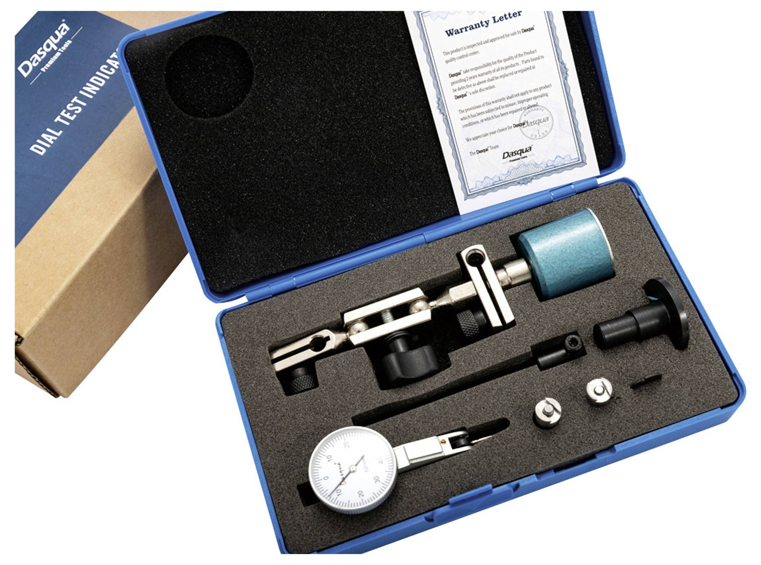 Dasqua 5221-1000 Indicateur de test avec mesure de contrôle 32 mm