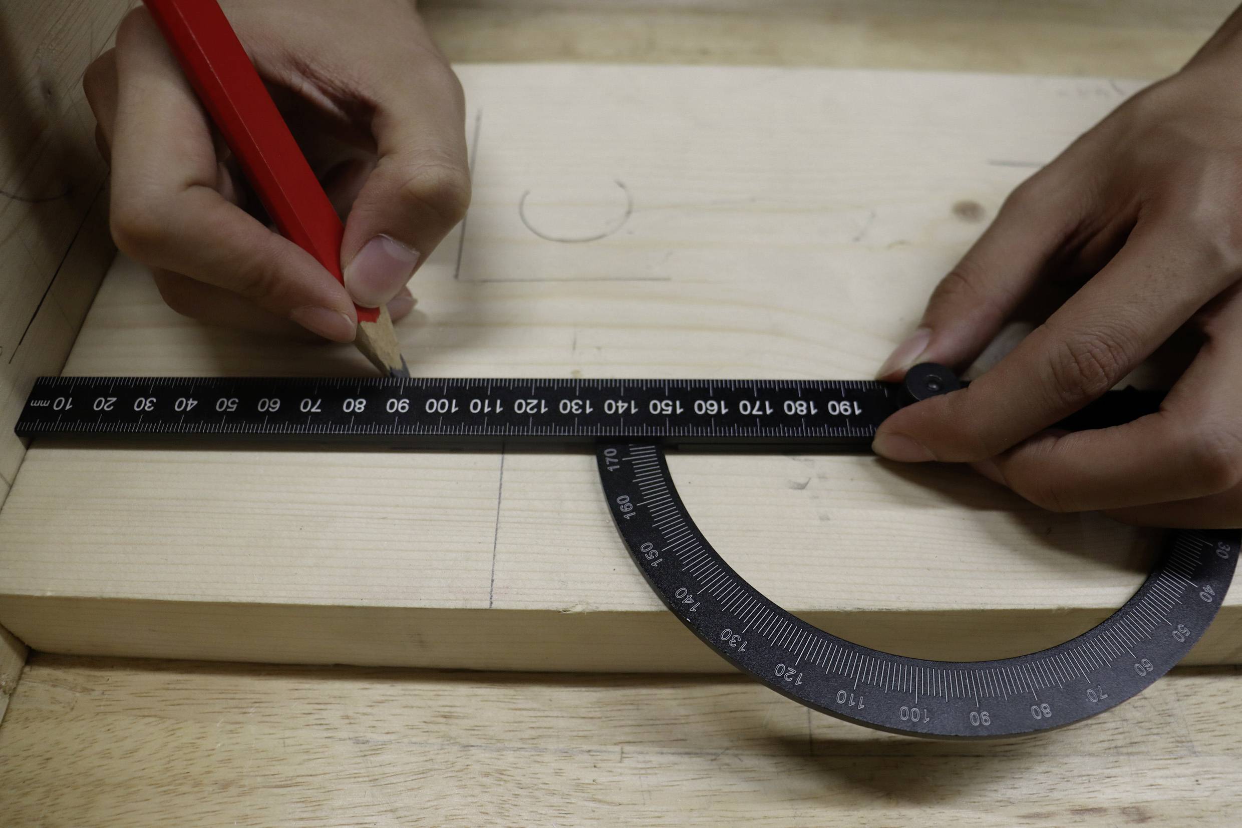 Dasqua 1804-0007 Mesureur d'angle 180 °