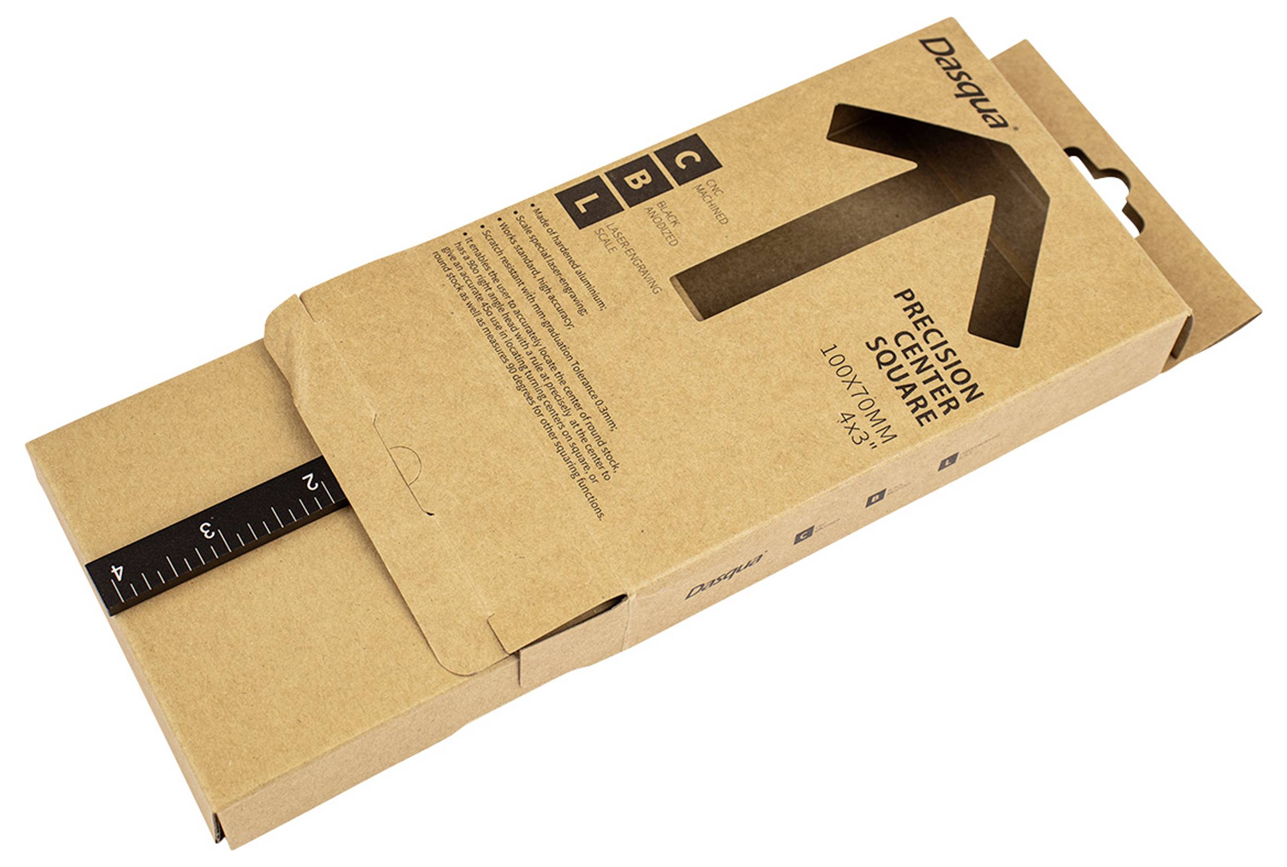 Dasqua 1804-0105 Carré central de précision 90 °
