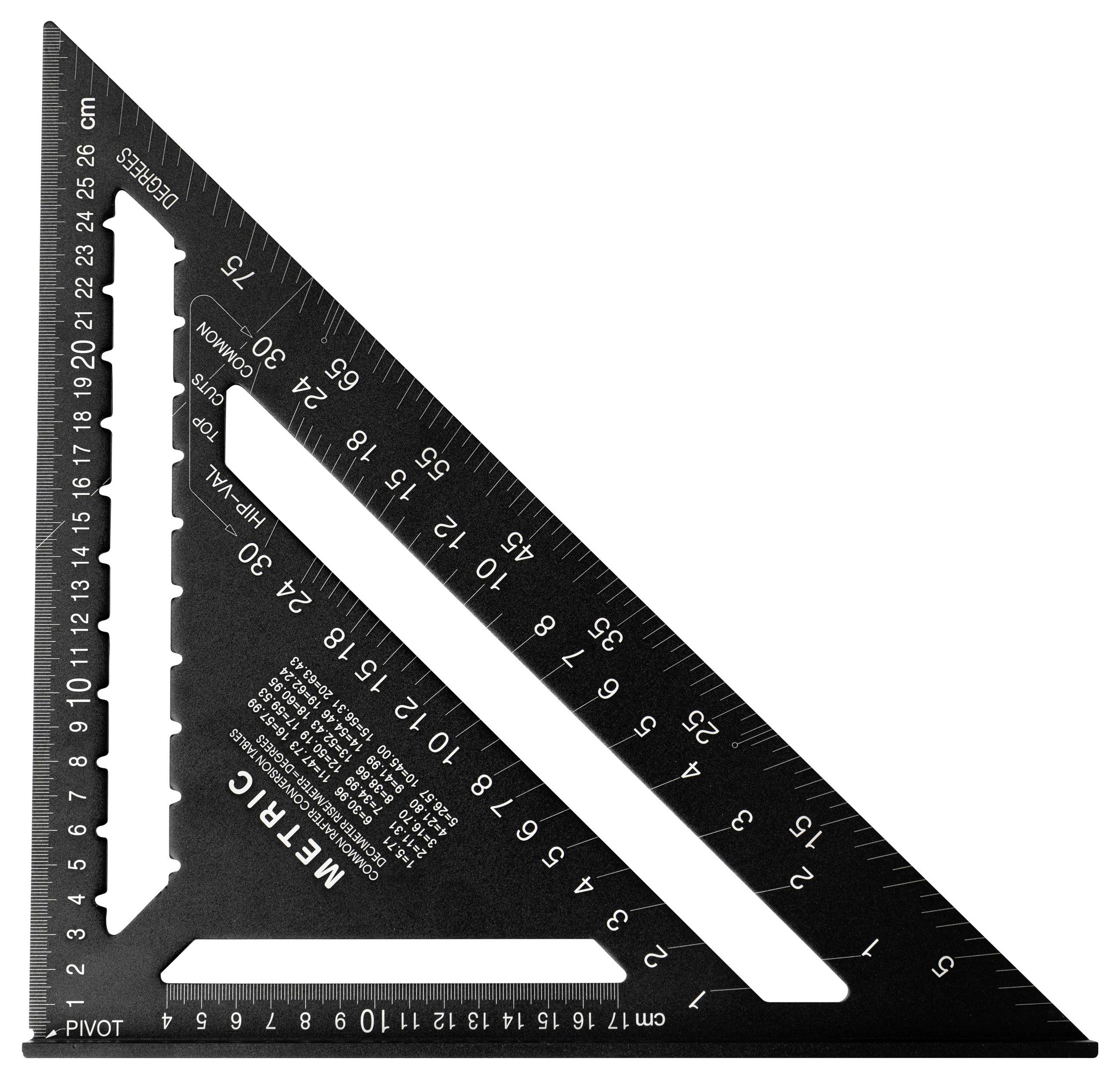 Dasqua 1804-0706 Équerre à chevrons 90 °