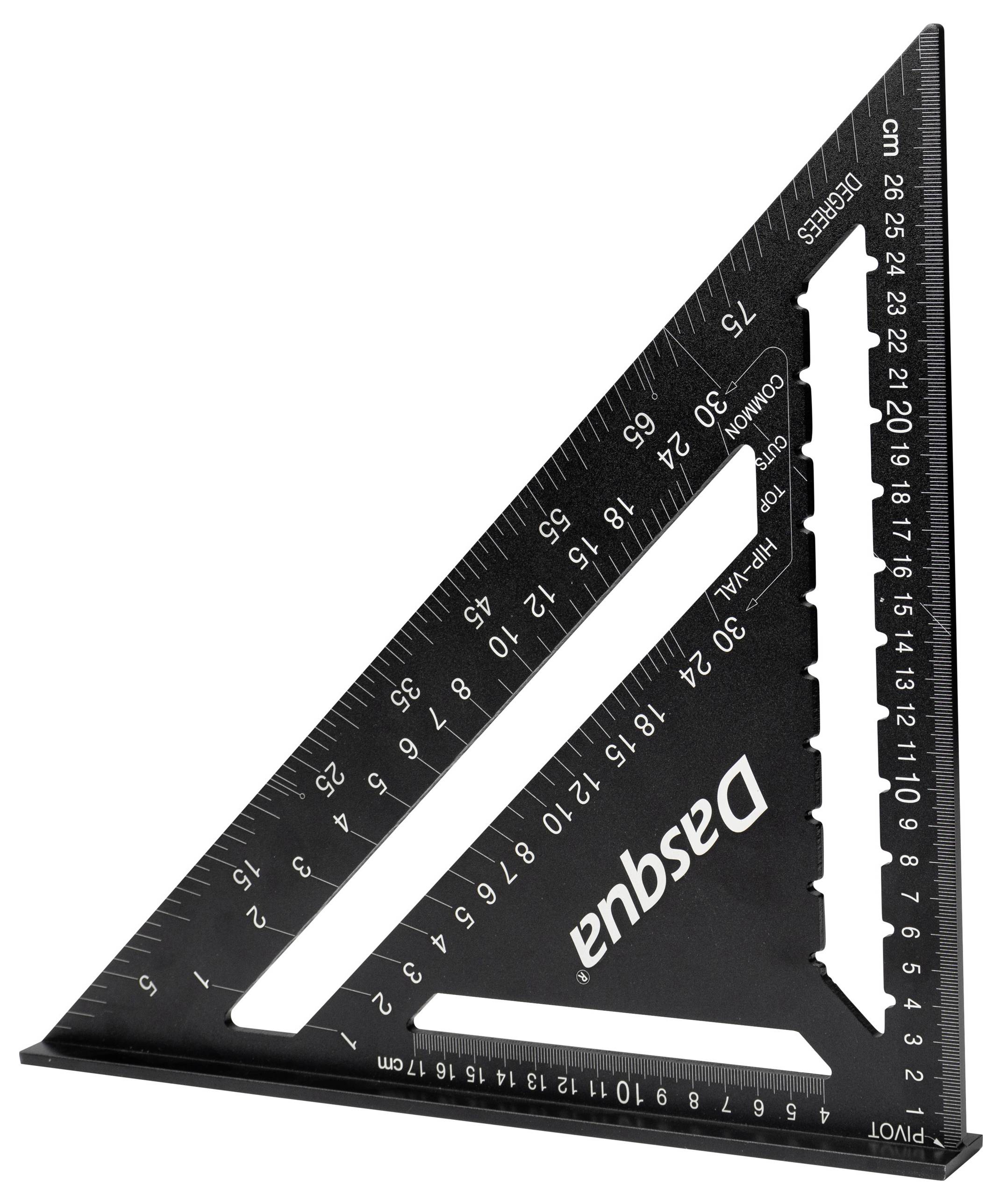 Dasqua 1804-0706 Équerre à chevrons 90 °