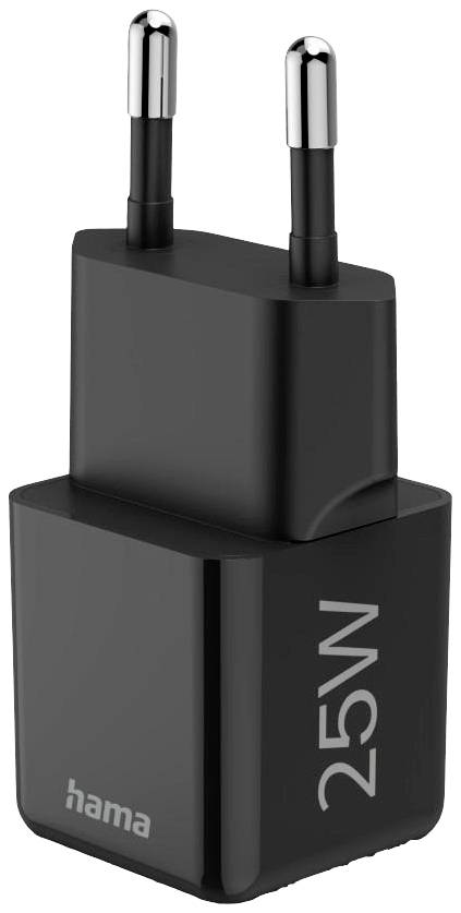 Hama 00201985 Chargeur USB 25 W 1x USB-C® Power Delivery noir intérieure USB Power Delivery (USB-PD)