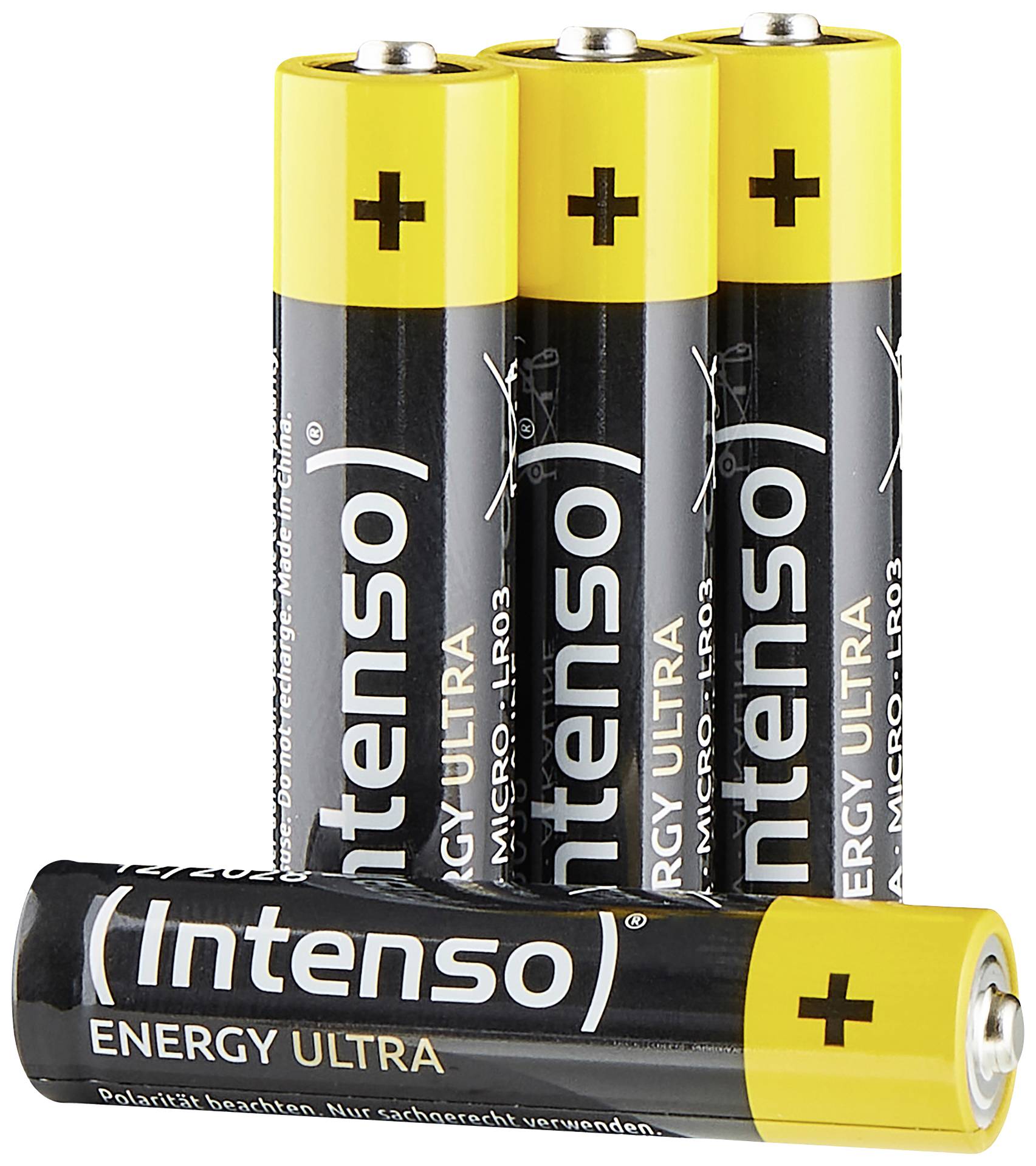 Intenso 7501414 Pile LR3 (AAA) alcaline(s) 1250 mAh 1.5 V 4 pc(s)