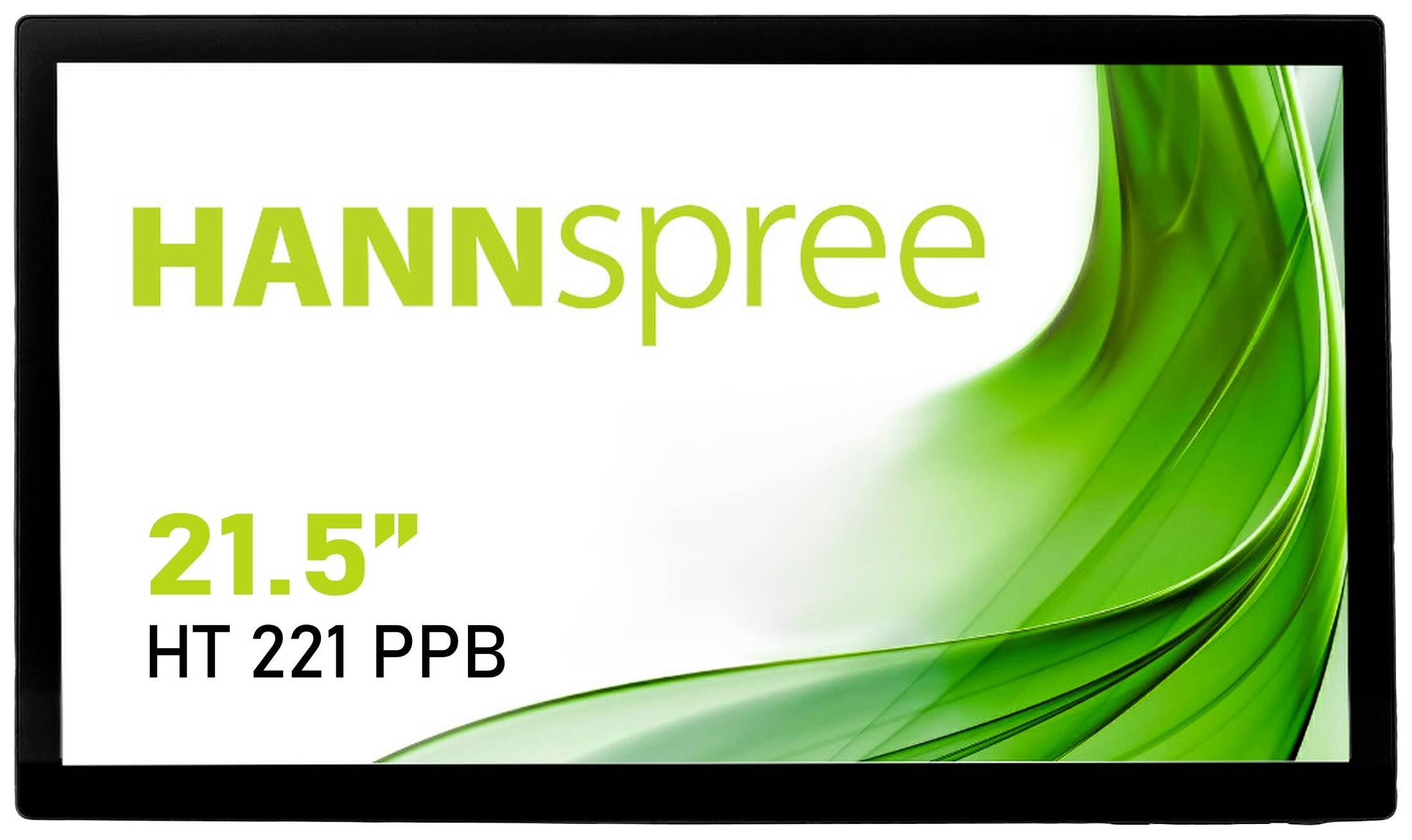 Hannspree HT 221 PPB Moniteur tactile CEE: D (A - G) 54.6 cm (21.5 pouces) 1920 x 1080 pixels 16:9 4 ms VGA, HDMI™, DisplayPort