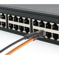 Renkforce RJ45 Câble réseau, câble patch CAT 6a S/FTP 10.00 m orange fonction de détection de ports , sans halogène, ignifuge Renkforce RJ45 Câble réseau, câble patch CAT 6a S/FTP 10.00 m orange fonction de détection de ports , sans halogène, ignifuge