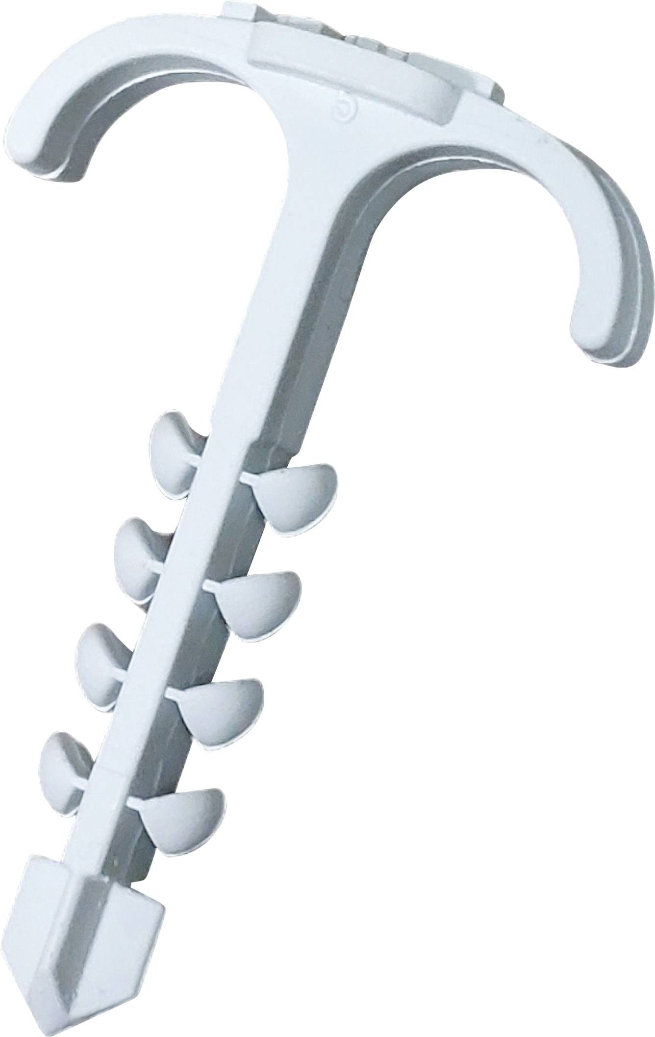 N & L Doppelsteckschelle 4-12mm Bride de montage enfichable 519STN pour montage par emboîtement dans la maçonnerie, avec cheville