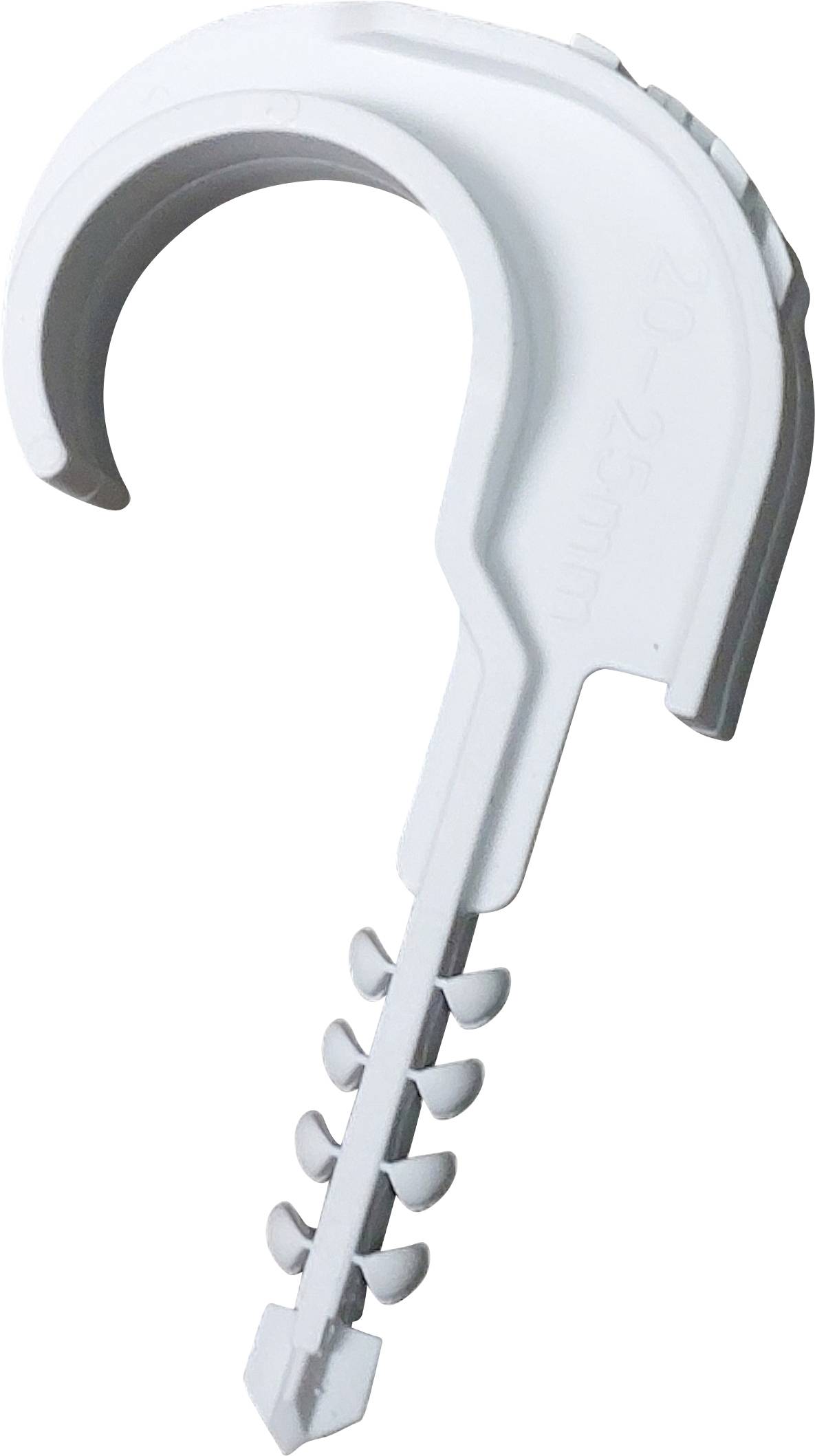 N & L Einzelsteckschelle 20-25mm Bride de montage enfichable 531STN pour montage par emboîtement dans la maçonnerie, avec