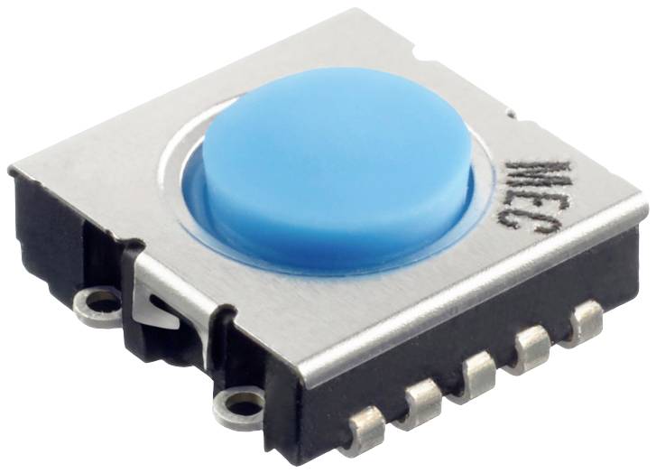 MEC 6CJ2NOPR Dualmec 6C Series Interrupteur 24 V 50 mA à rappel (L x l x H) 8 x 8 x 3.50 mm IP67 1 pc(s)