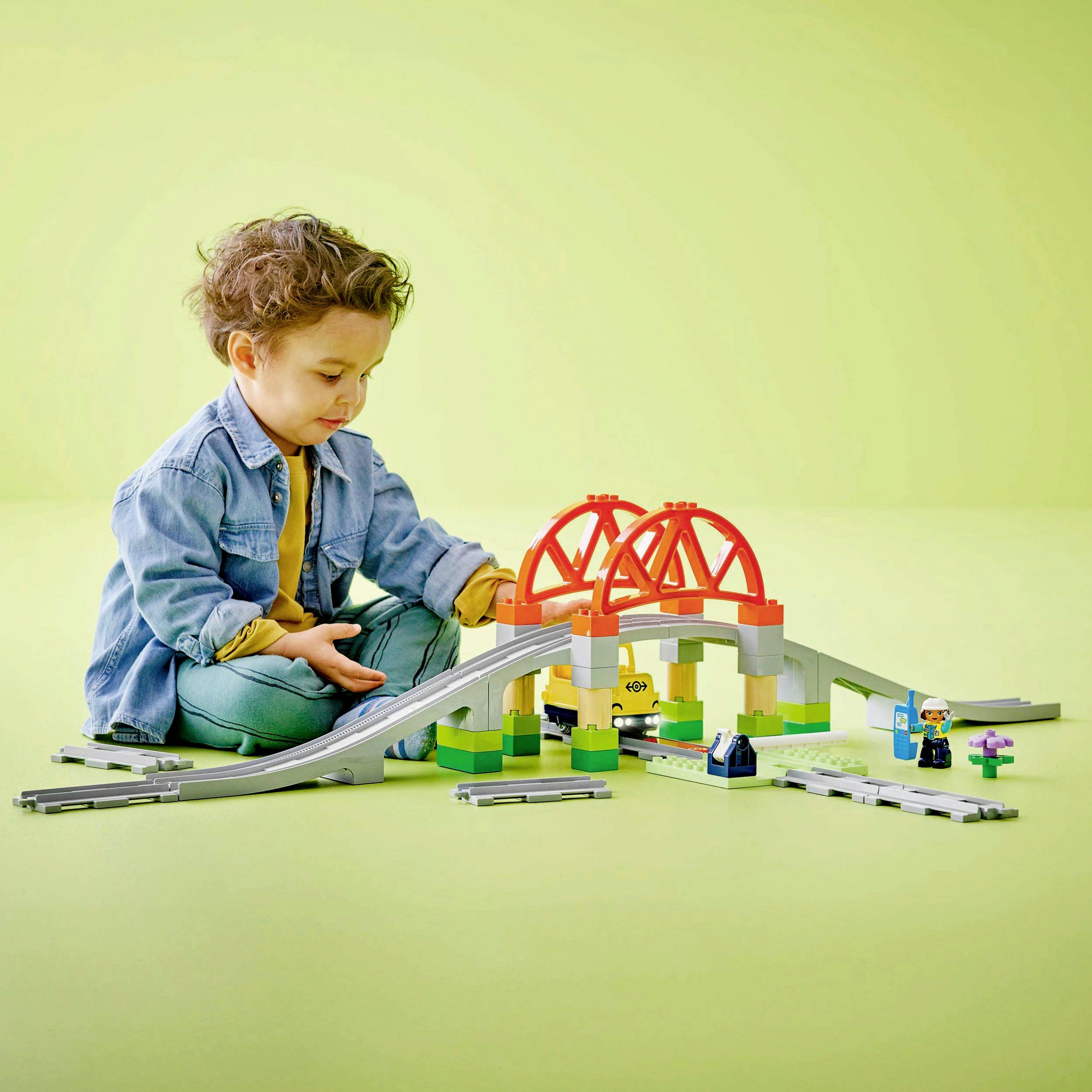 10426 LEGO® DUPLO® Pont ferroviaire et rails - kit d'extension