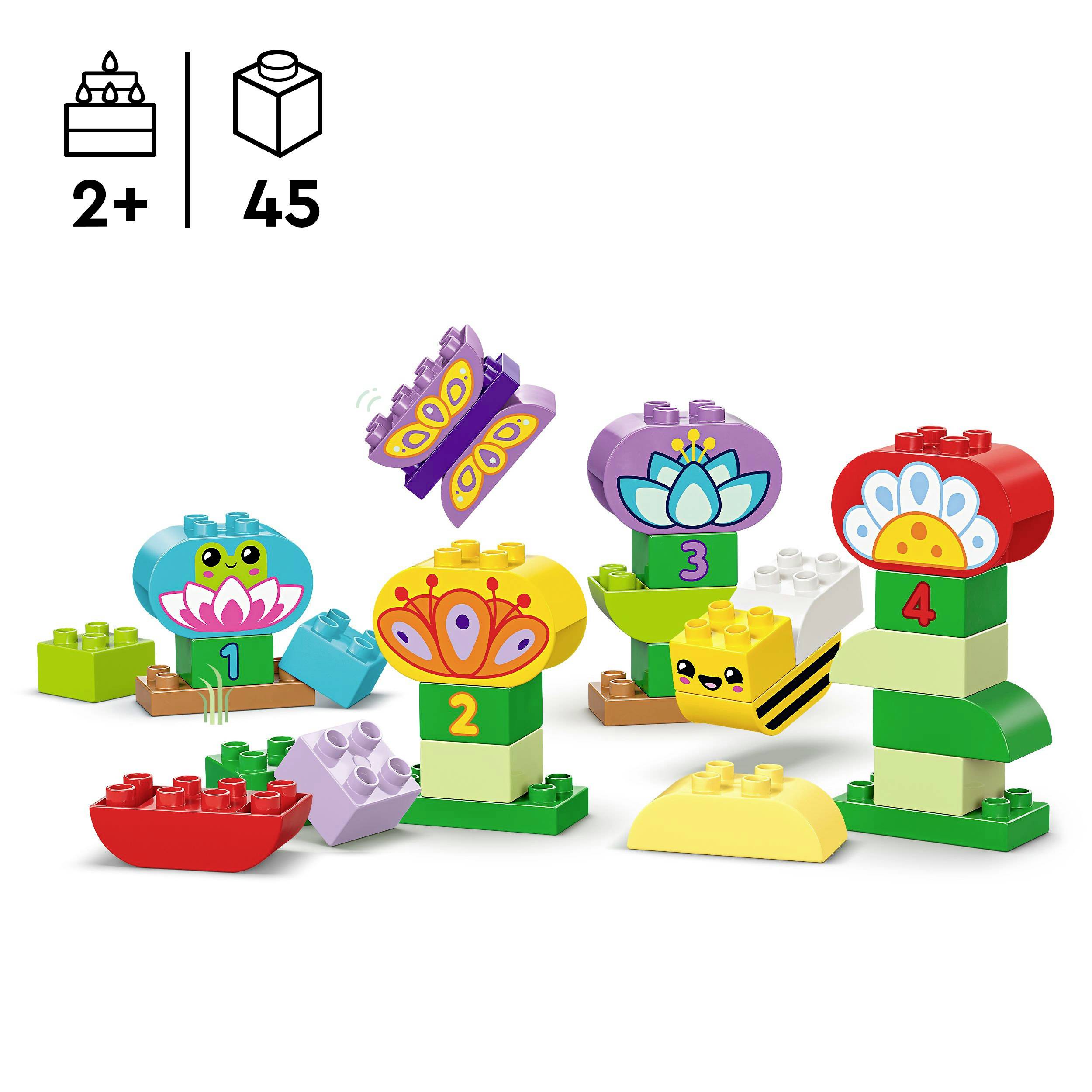 10444 LEGO® DUPLO® Jardin de fleurs créatif