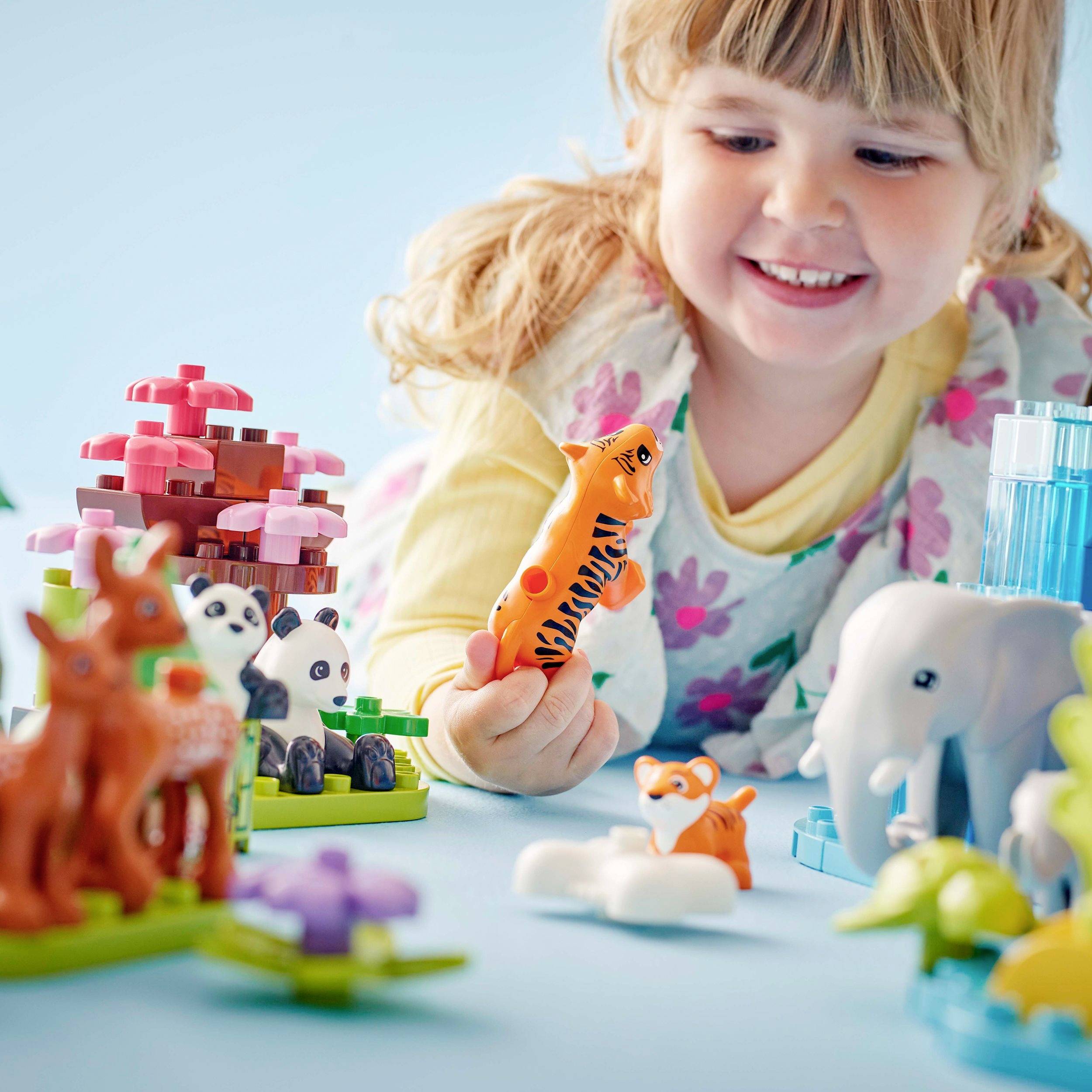 10446 LEGO® DUPLO® Lot de 3 en 1 pour les familles d'animaux sauvages