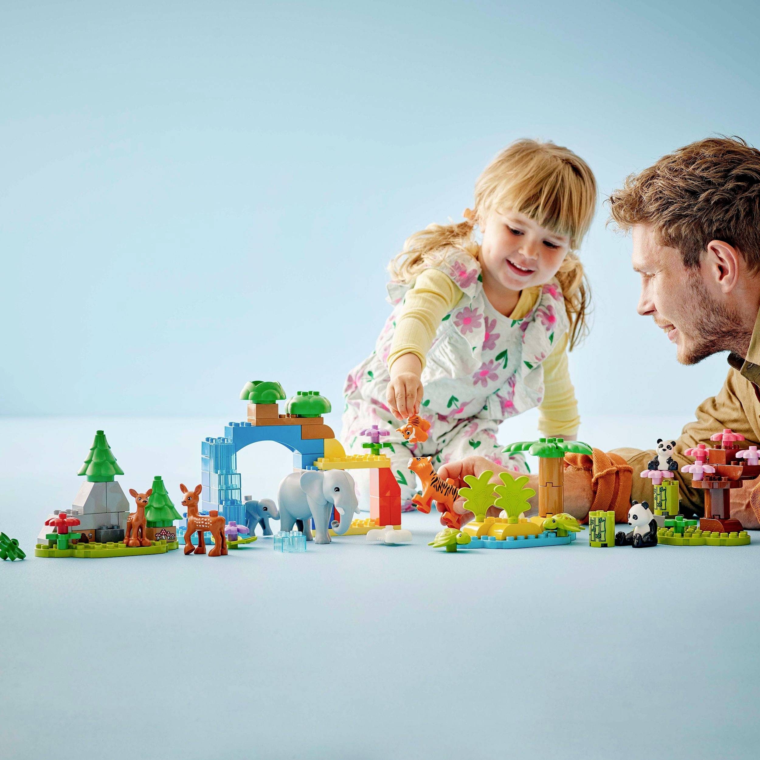 10446 LEGO® DUPLO® Lot de 3 en 1 pour les familles d'animaux sauvages