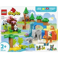 10446 LEGO® DUPLO® Lot de 3 en 1 pour les familles d'animaux sauvages 10446 LEGO® DUPLO® Lot de 3 en 1 pour les familles d'animaux sauvages