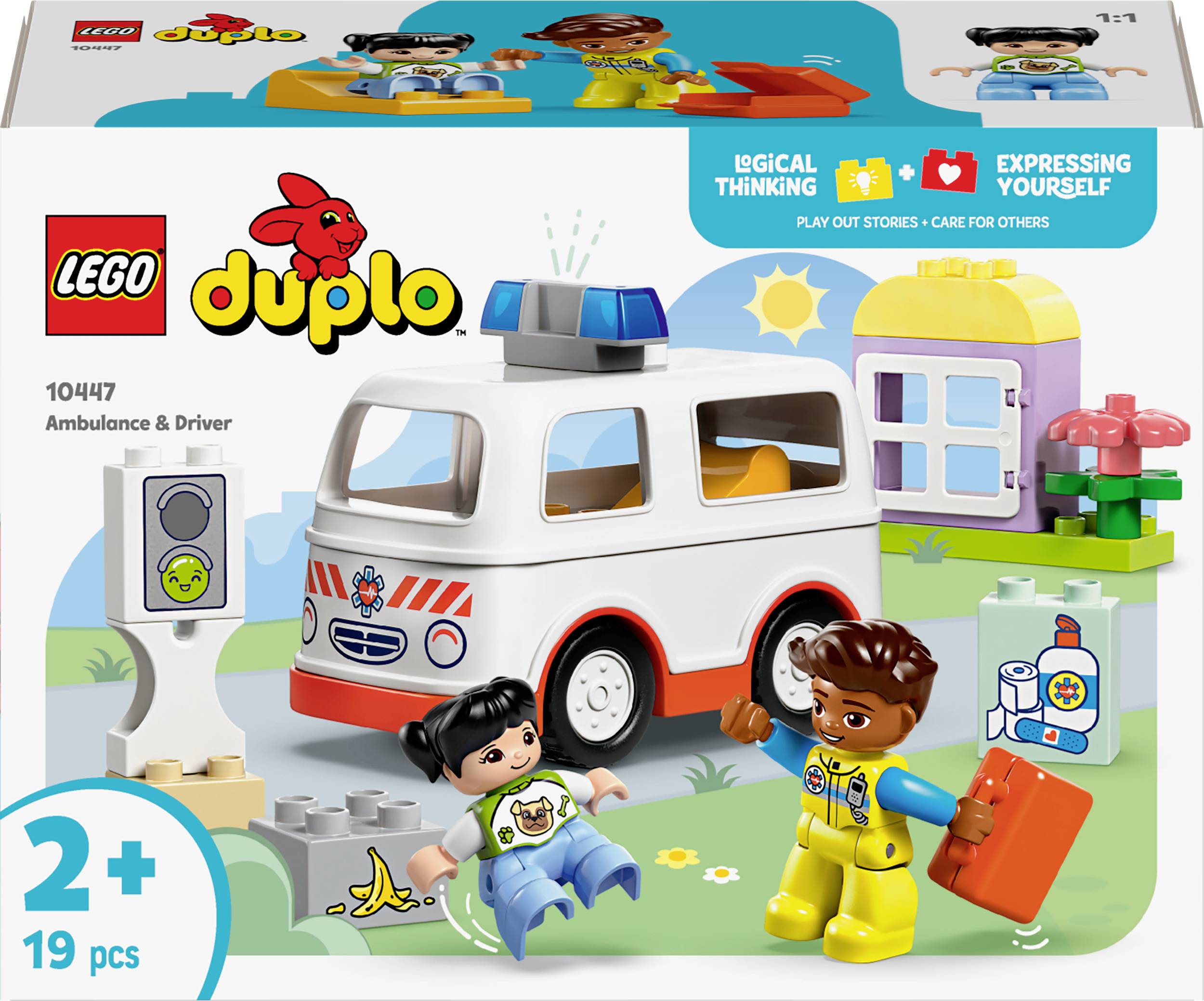 10447 LEGO® DUPLO® Ambulance avec conducteur
