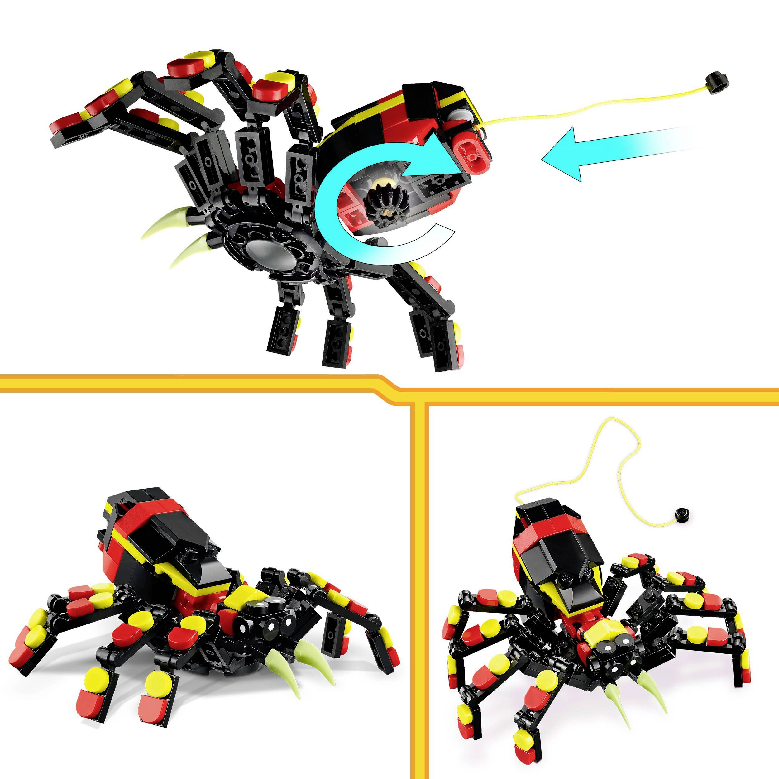 31159 LEGO® CREATOR Animaux sauvages : une araignée surprise