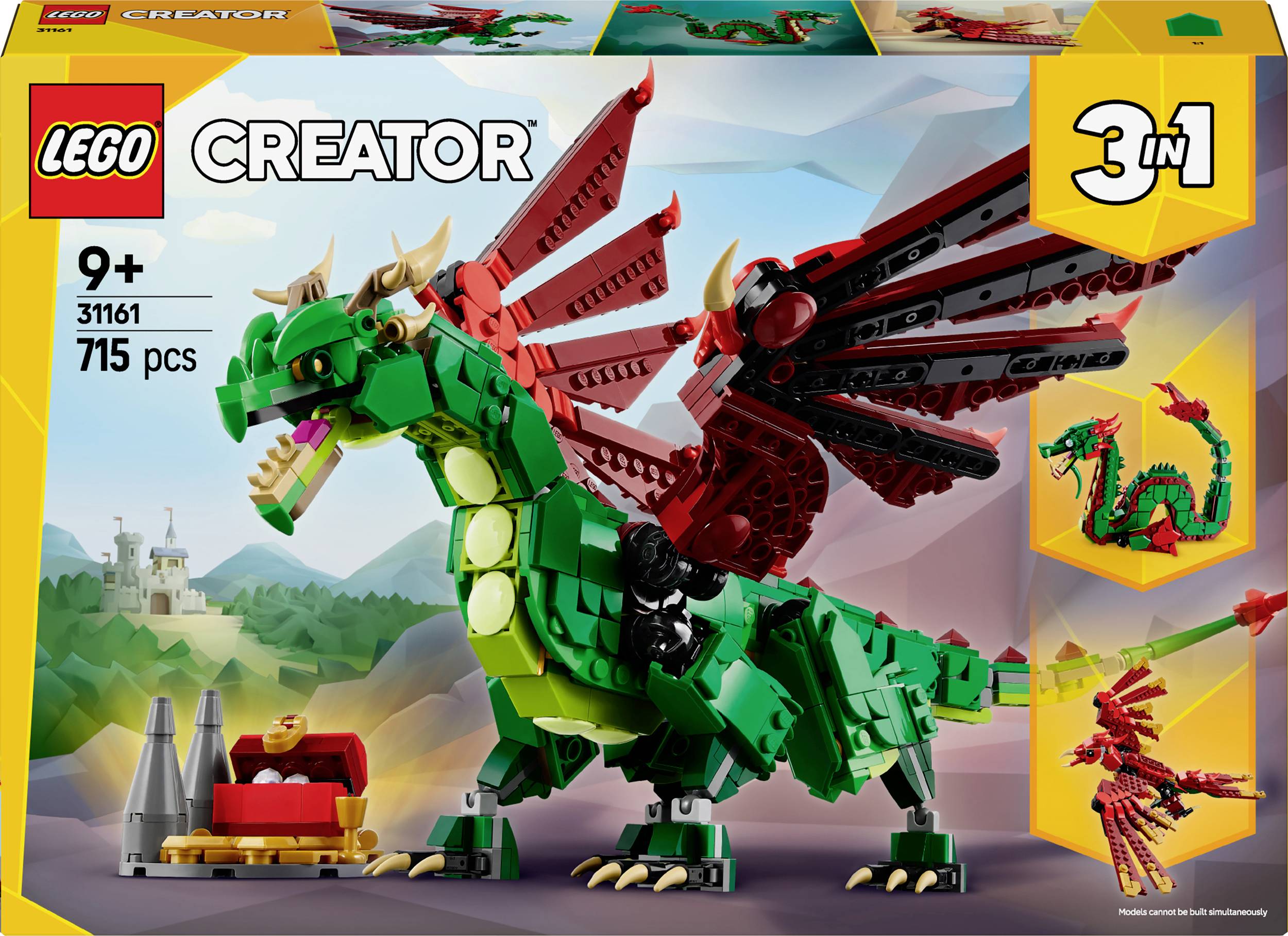 31161 LEGO® CREATOR Dragon vert