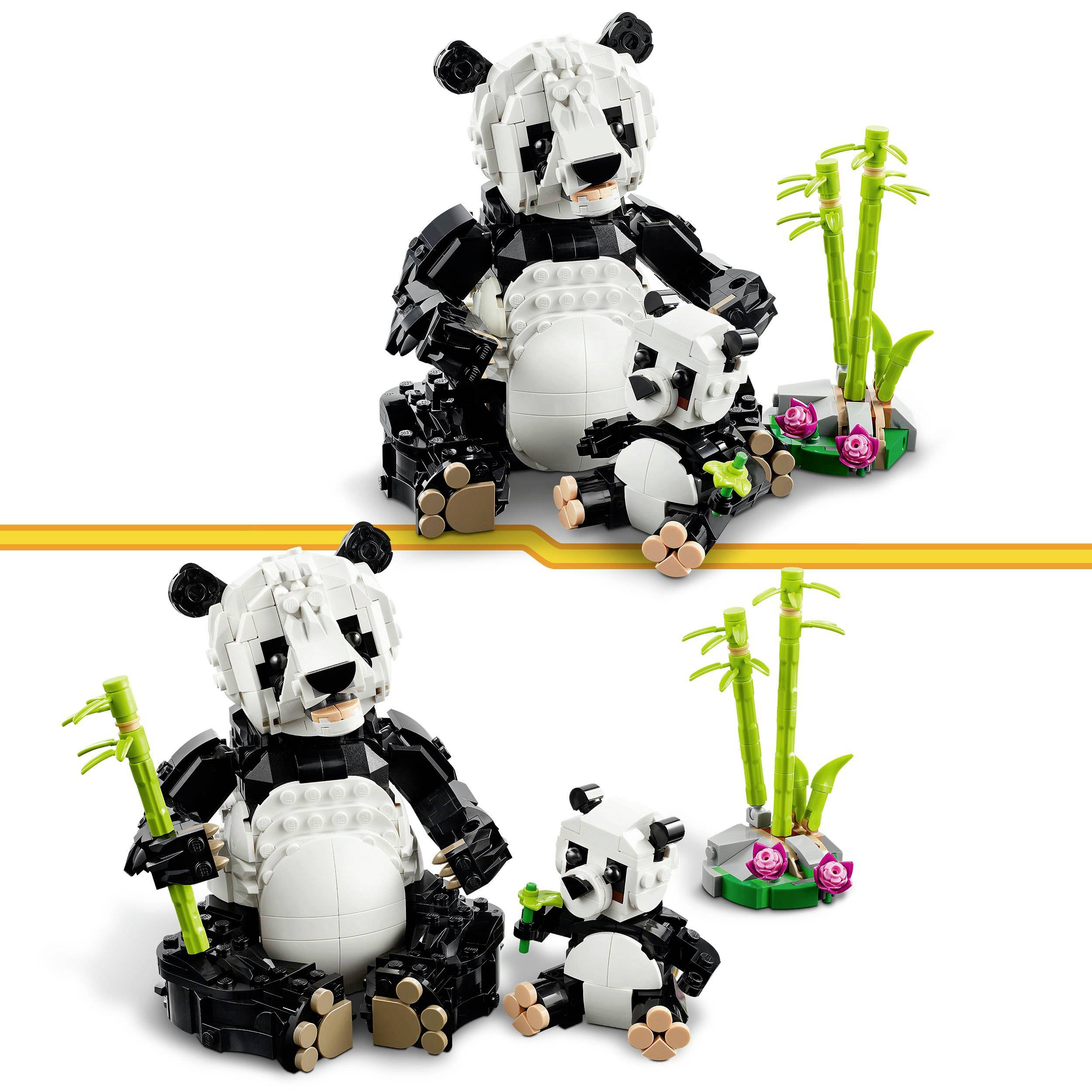31165 LEGO® CREATOR Animaux sauvages : famille panda