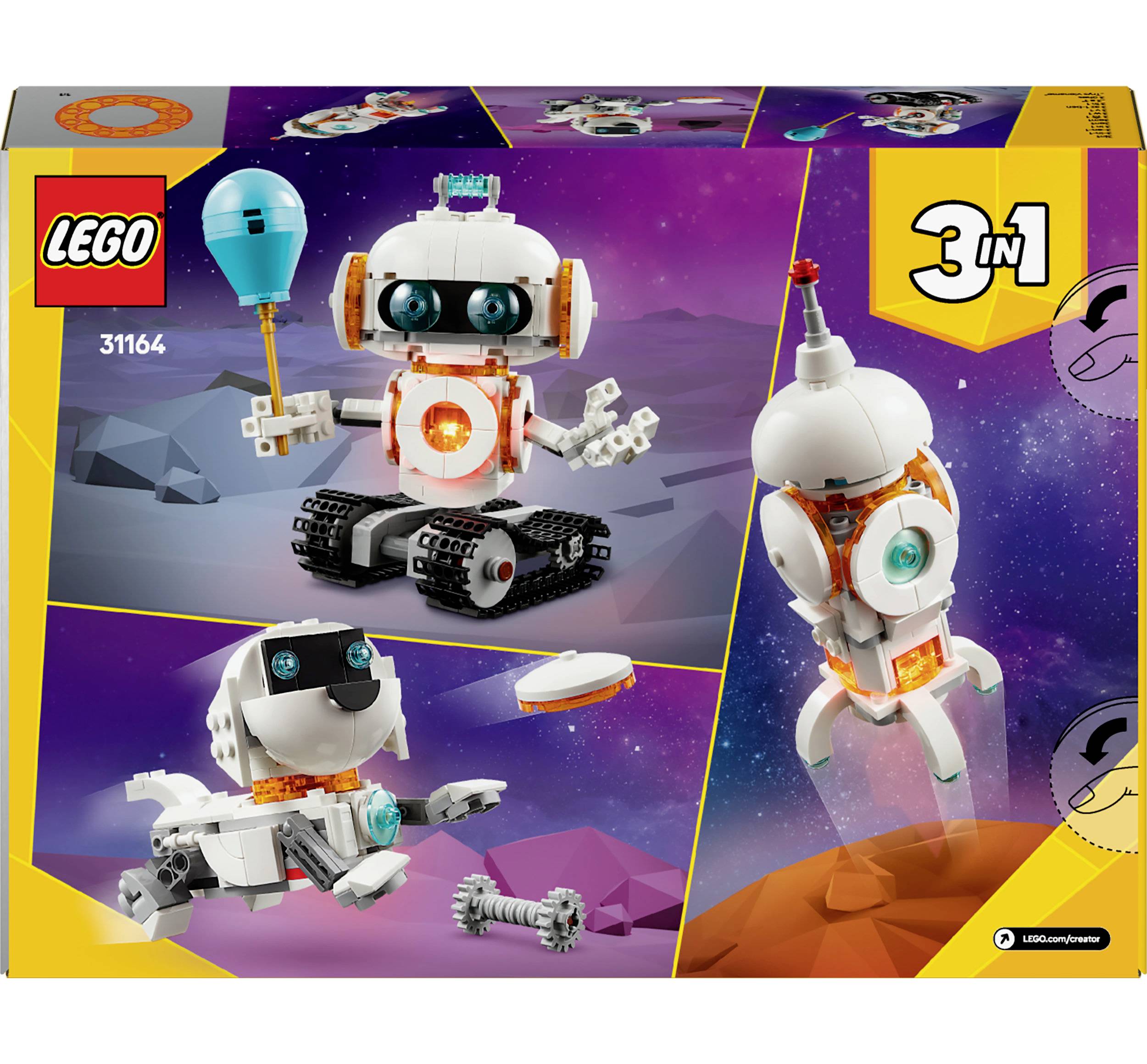 31164 LEGO® CREATOR Robot spatial