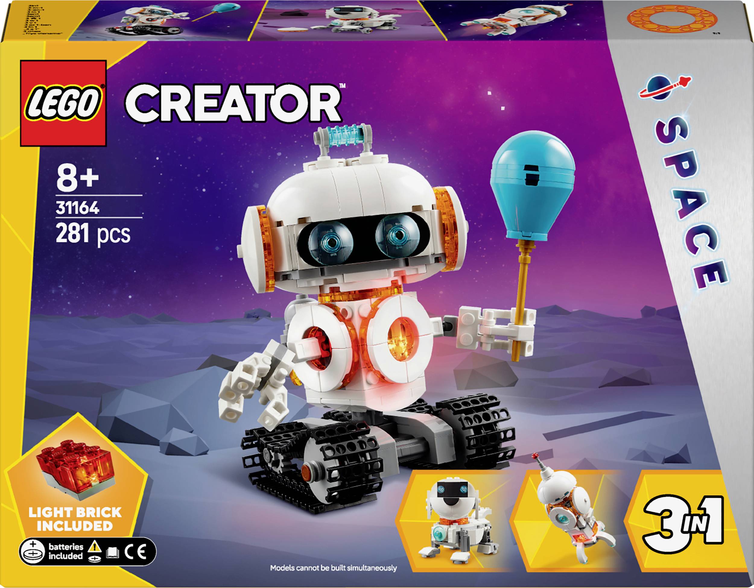 31164 LEGO® CREATOR Robot spatial