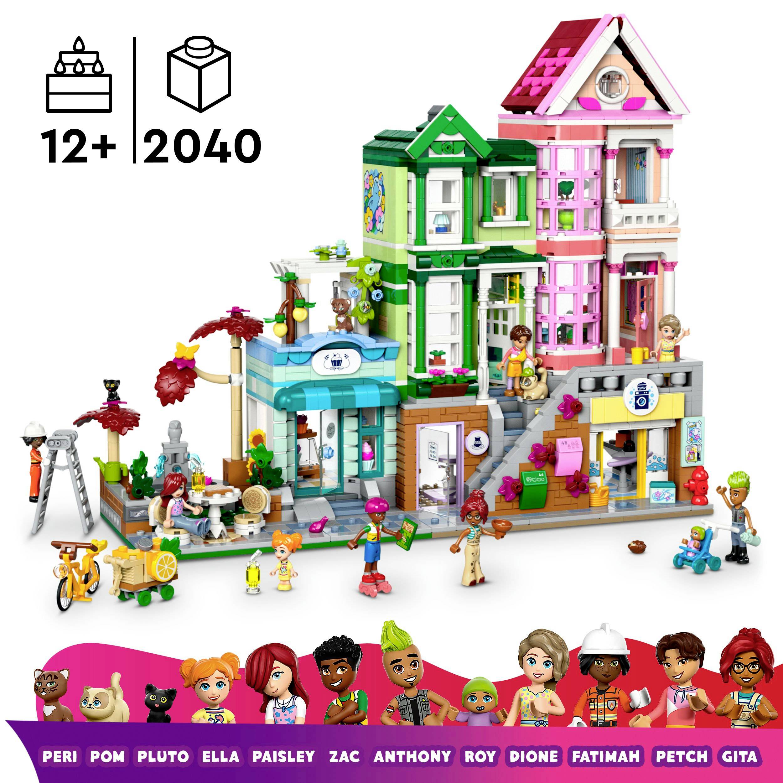 42670 LEGO® FRIENDS Rue de shopping et de vie Heartlake City