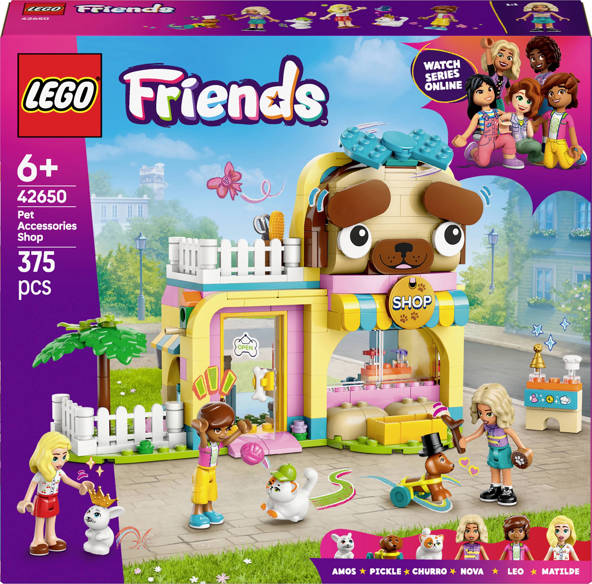 42650 LEGO® FRIENDS Magasin pour accessoires pour animaux de compagnie