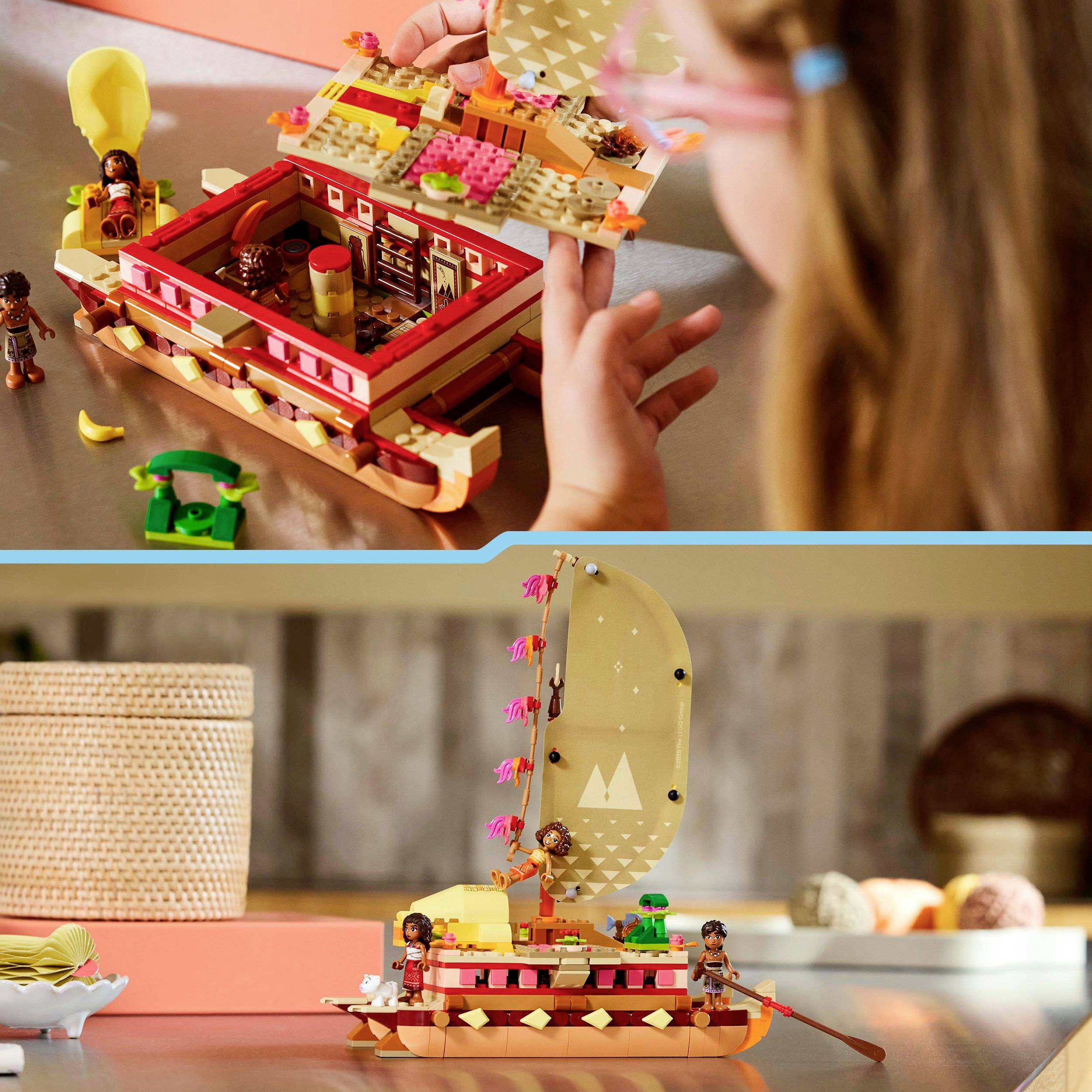 43270 LEGO® DISNEY Radeau d'aventure Vaiana