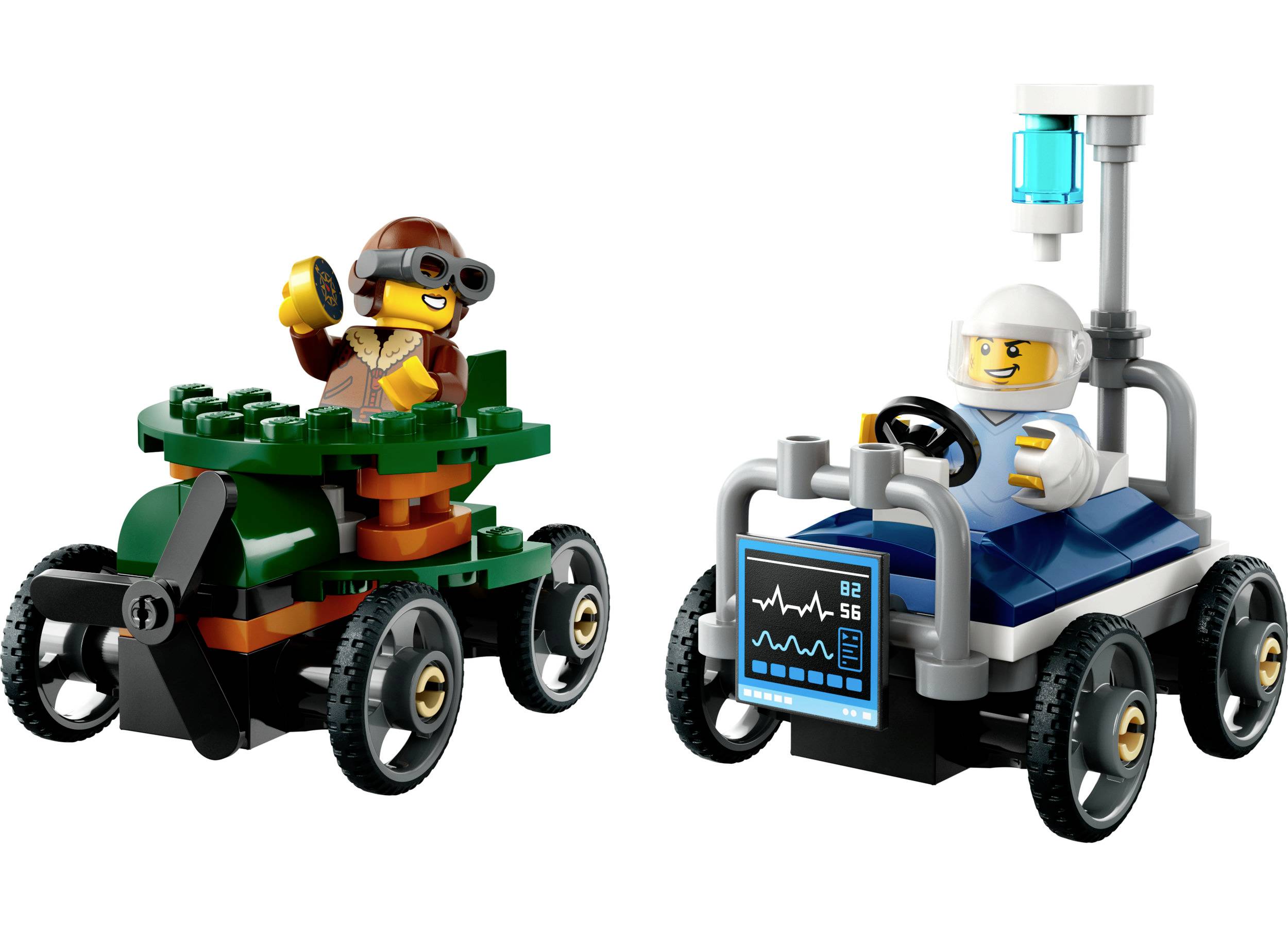 60459 LEGO® CITY Avion contre lit d'hôpital