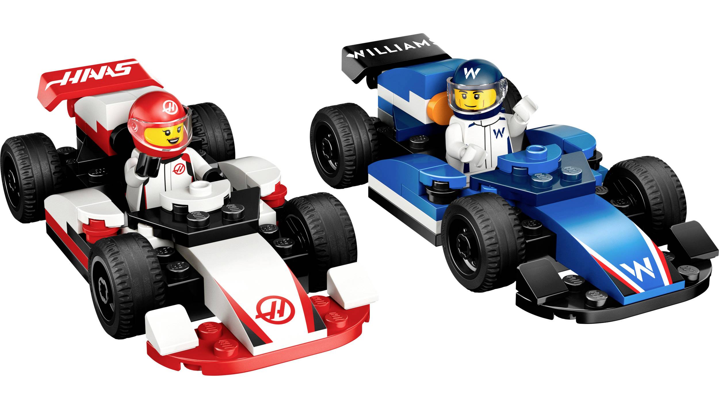 60464 LEGO® CITY F1 ® Williams Racing et Haas F1