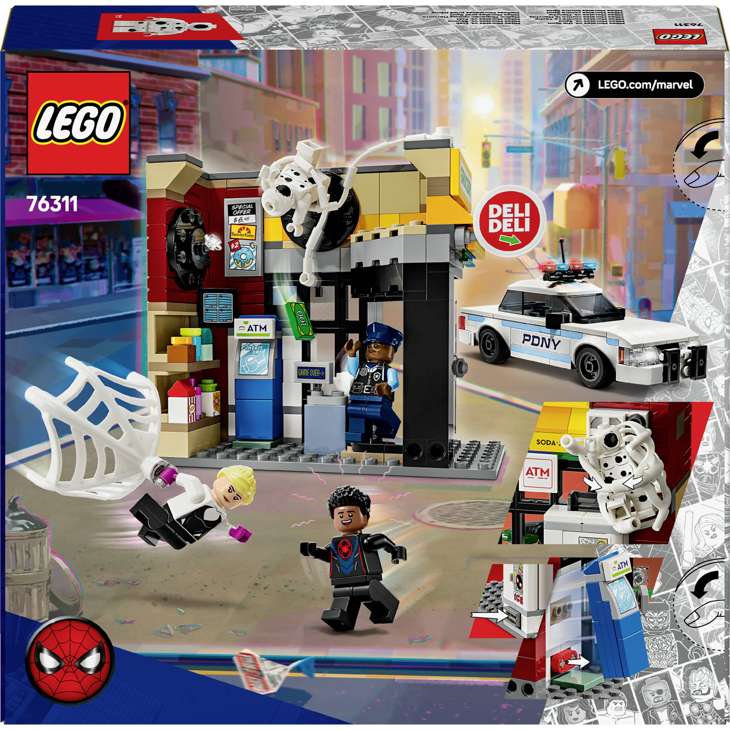 76311 LEGO® MARVEL SUPER HEROES Versets SPIDER : miles plus morales vs