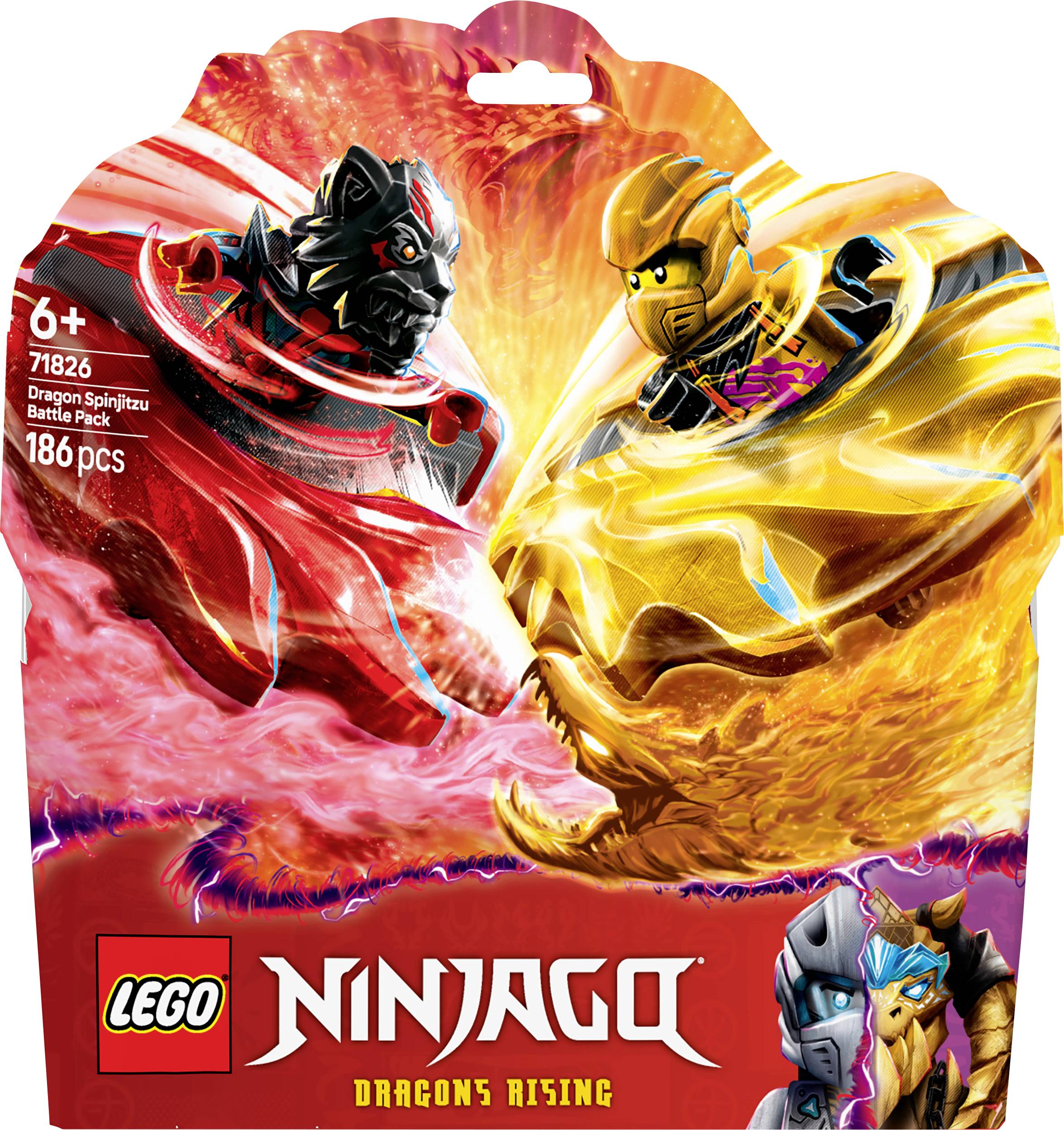 71826 LEGO® NINJAGO Pack de bataille Drachen-Spinjitzu
