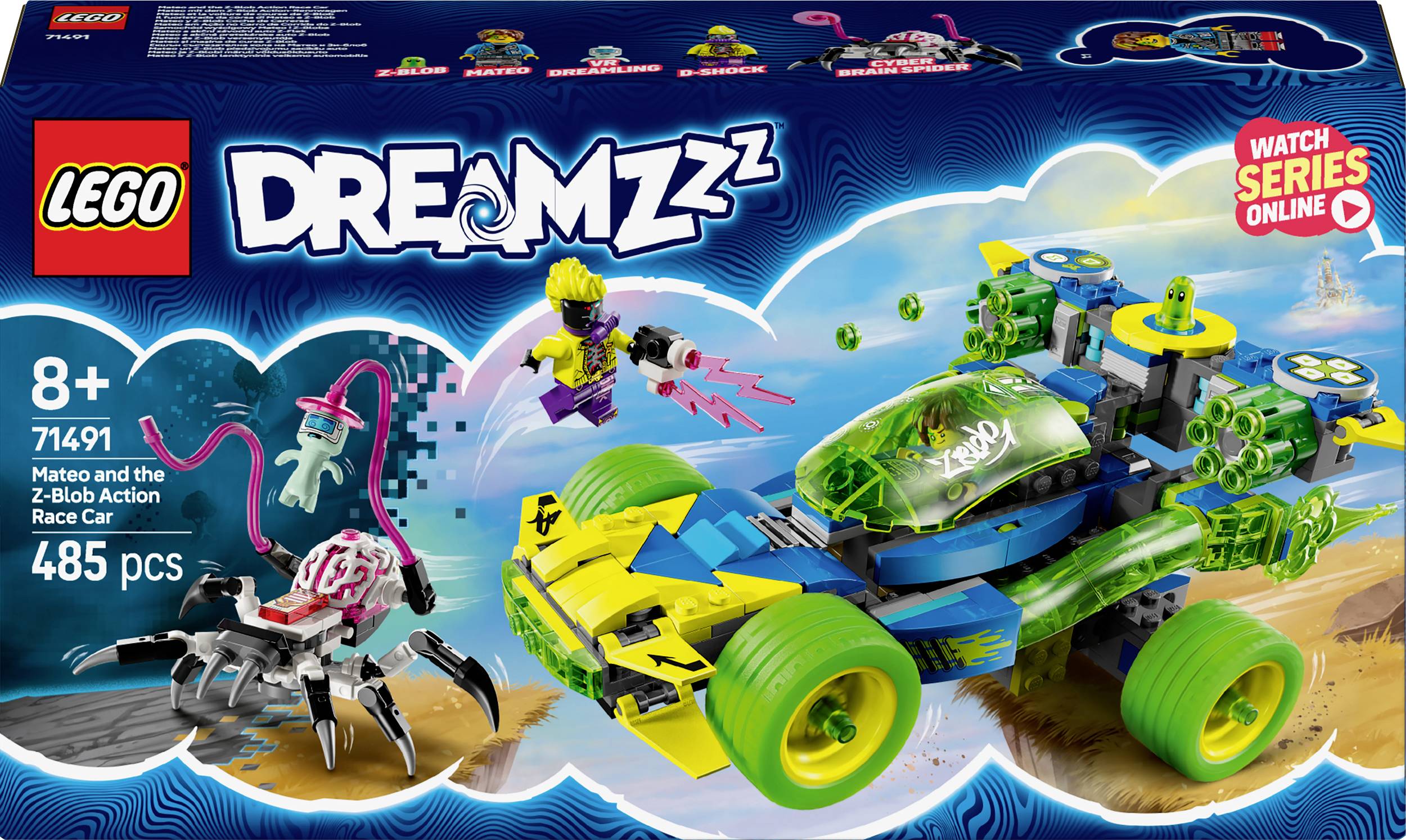 71491 LEGO® DREAMZZZ Mateo avec la voiture de course Z-blob action
