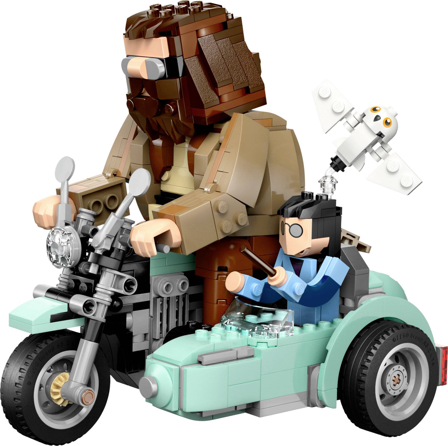 76443 LEGO® HARRY POTTER™ Balade en moto à Hagrids et à Harrys