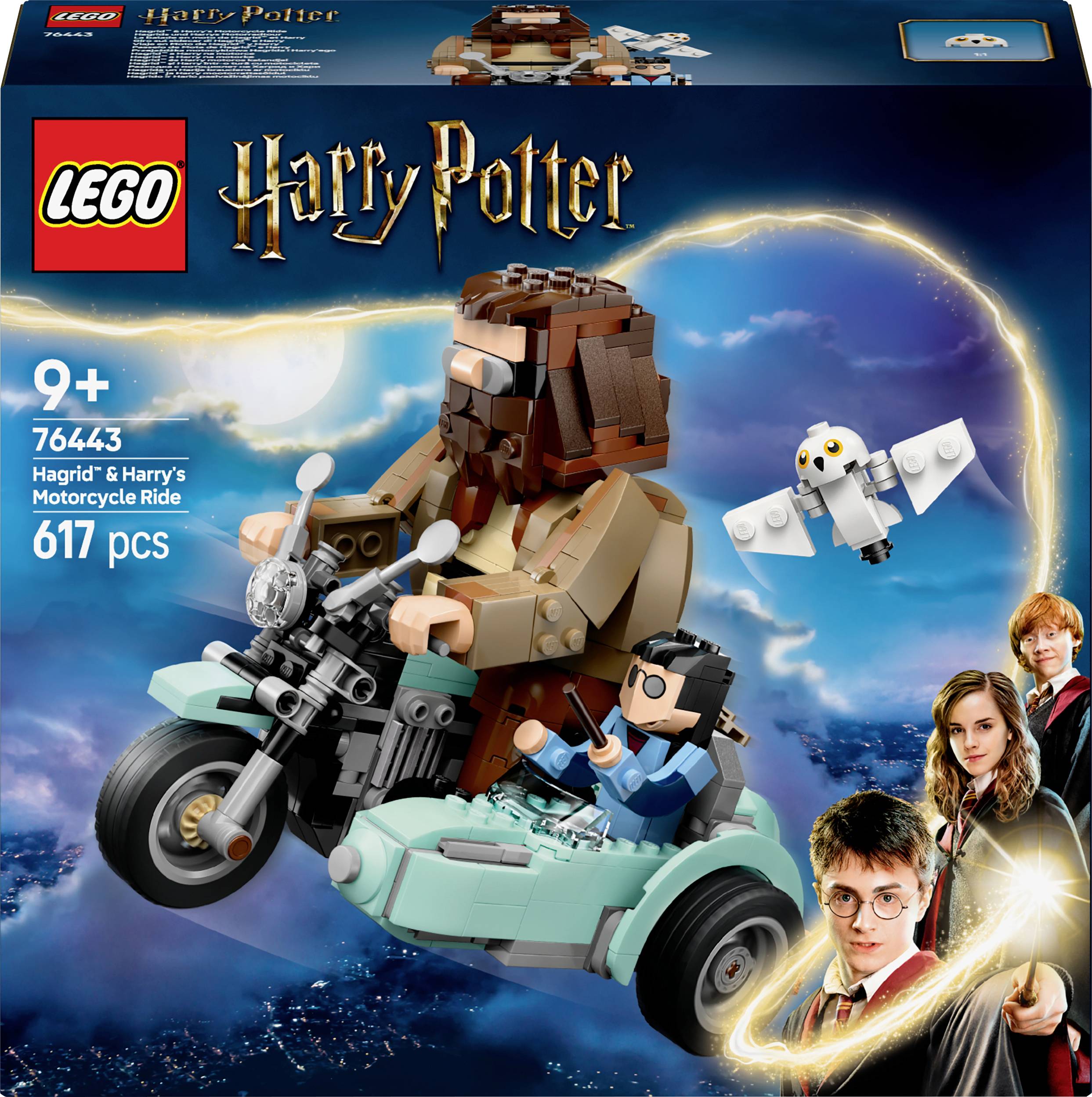 76443 LEGO® HARRY POTTER™ Balade en moto à Hagrids et à Harrys