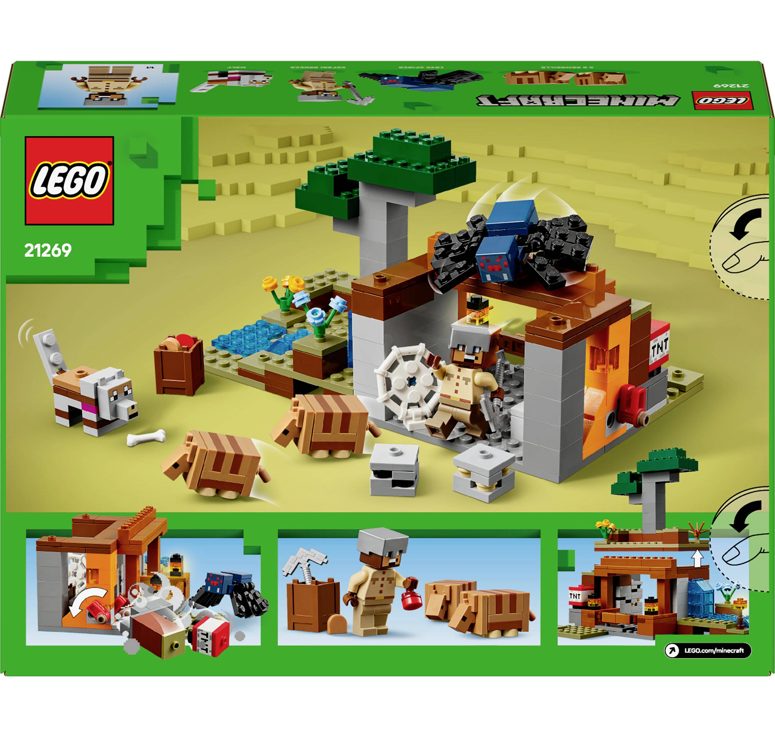 21269 LEGO® MINECRAFT L'expédition à la mine de ceinture