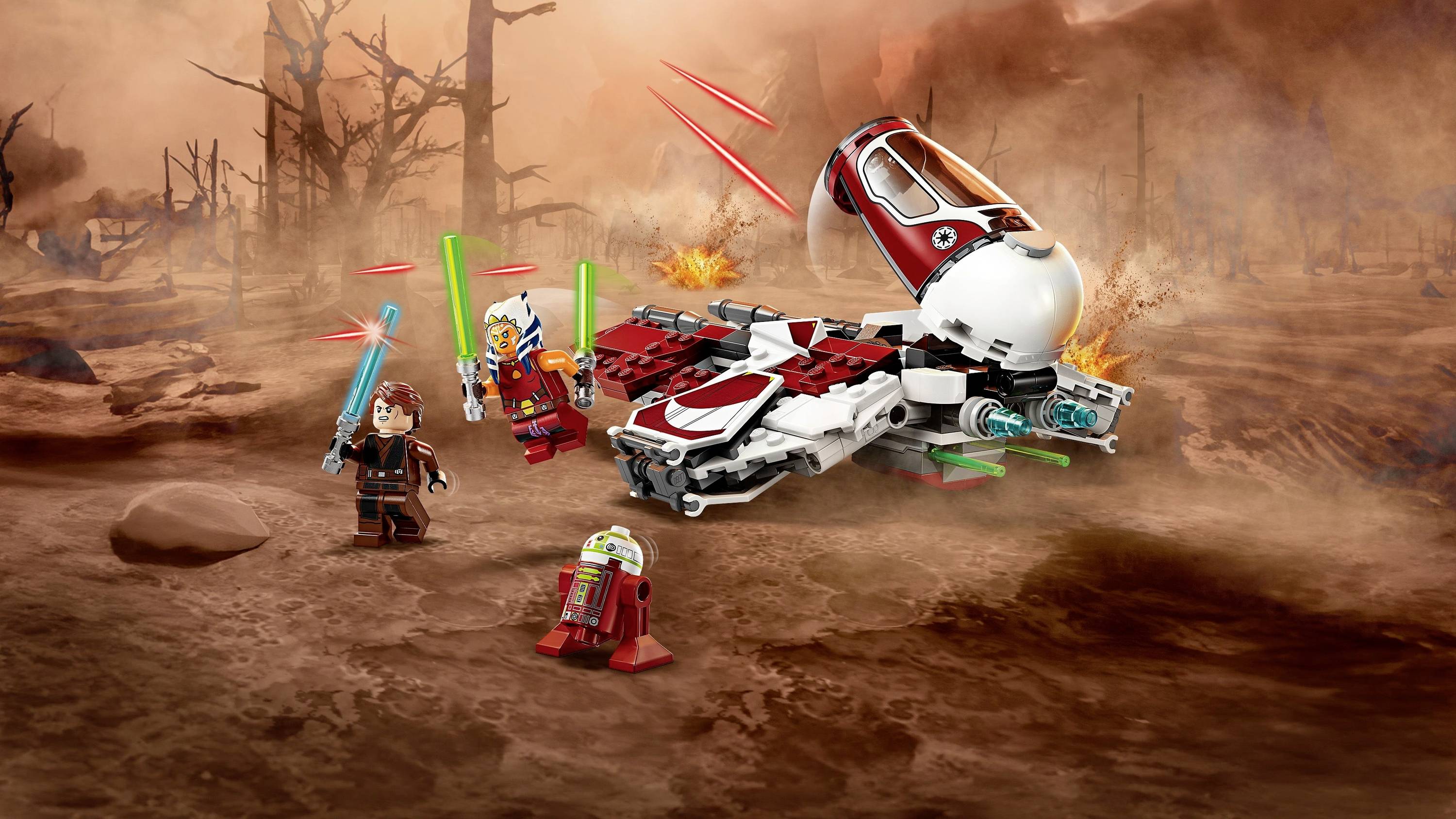 75401 LEGO® STAR WARS™ Jédi Interceptor™ d'Ahsokas
