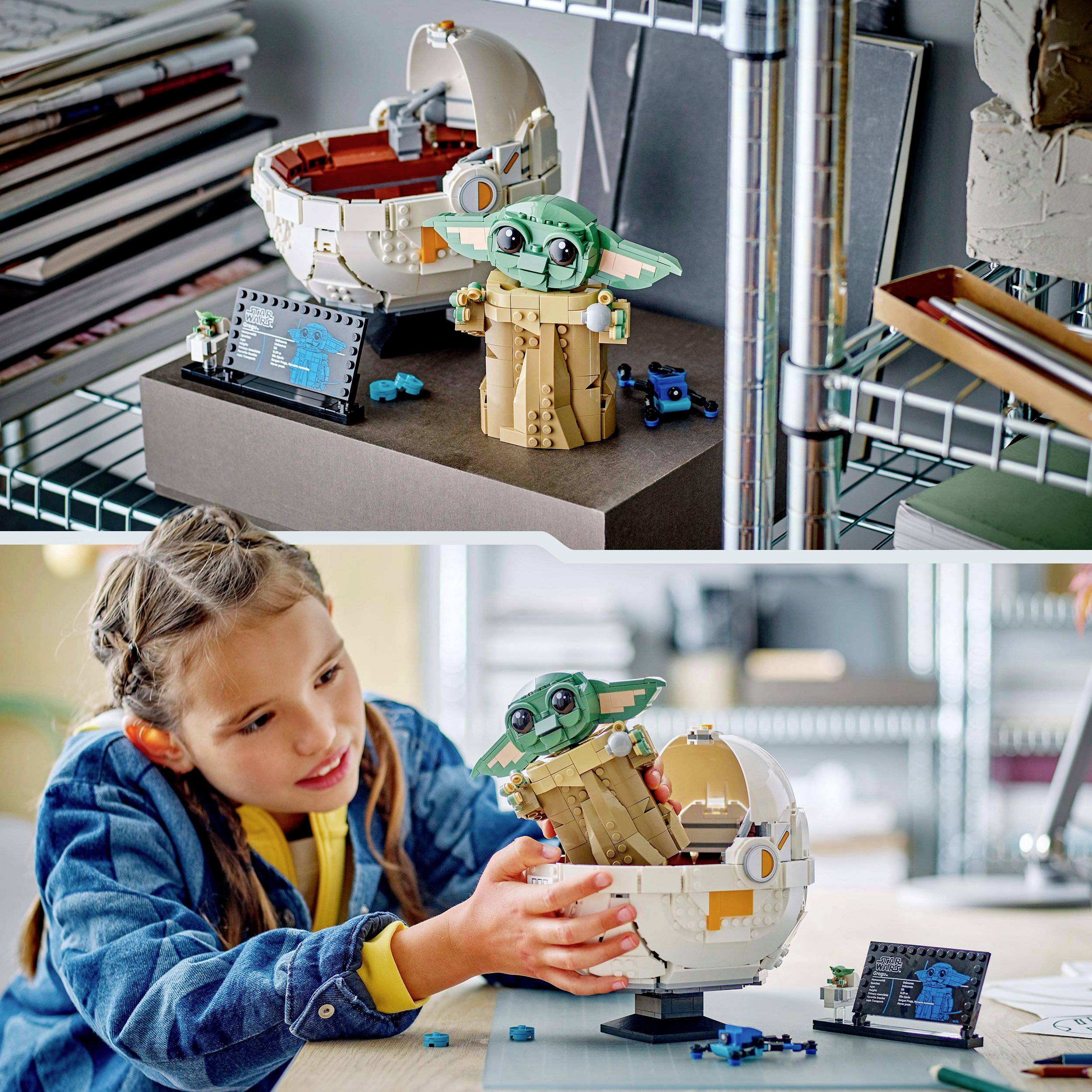 75403 LEGO® STAR WARS™ Grogu™ dans sa balance de répulsif